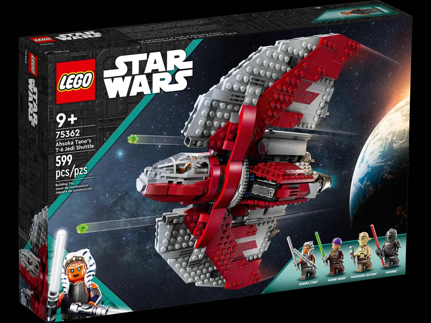 LEGO® Star Wars™ 75362 Jediský raketoplán T-6 Ahsoky Tano