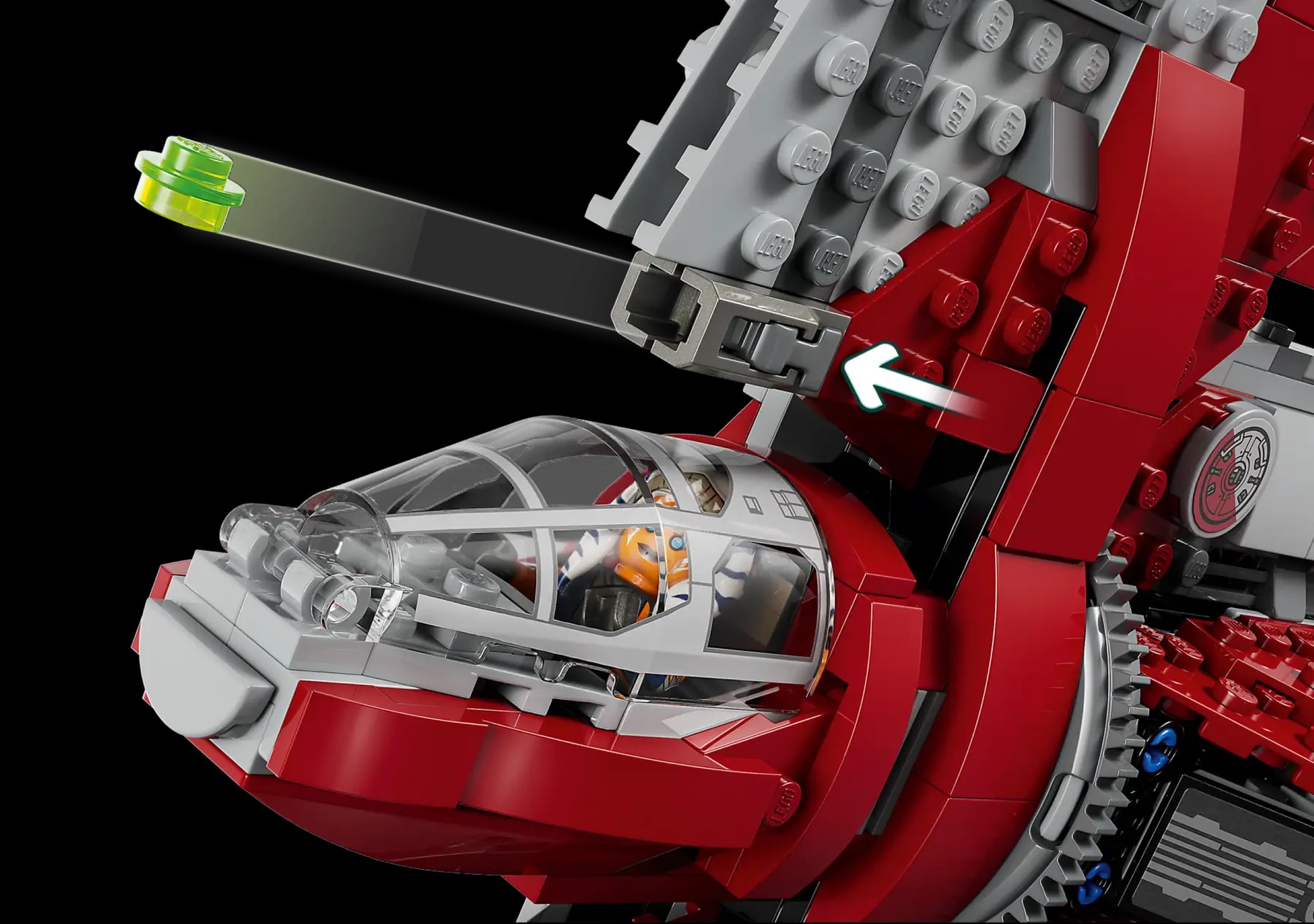 LEGO® Star Wars™ 75362 Jediský raketoplán T-6 Ahsoky Tano
