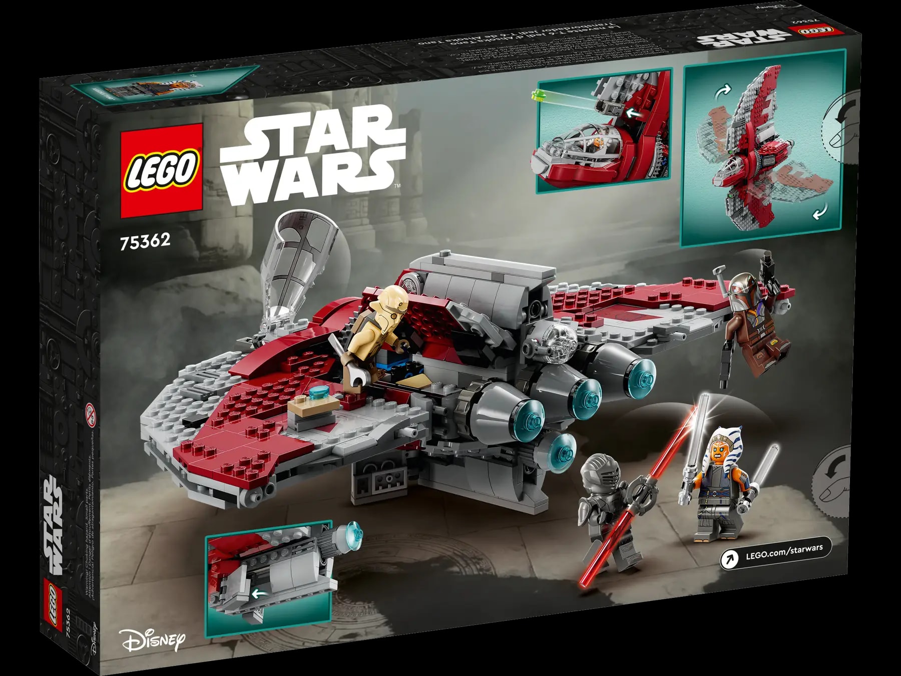 LEGO® Star Wars™ 75362 Jediský raketoplán T-6 Ahsoky Tano
