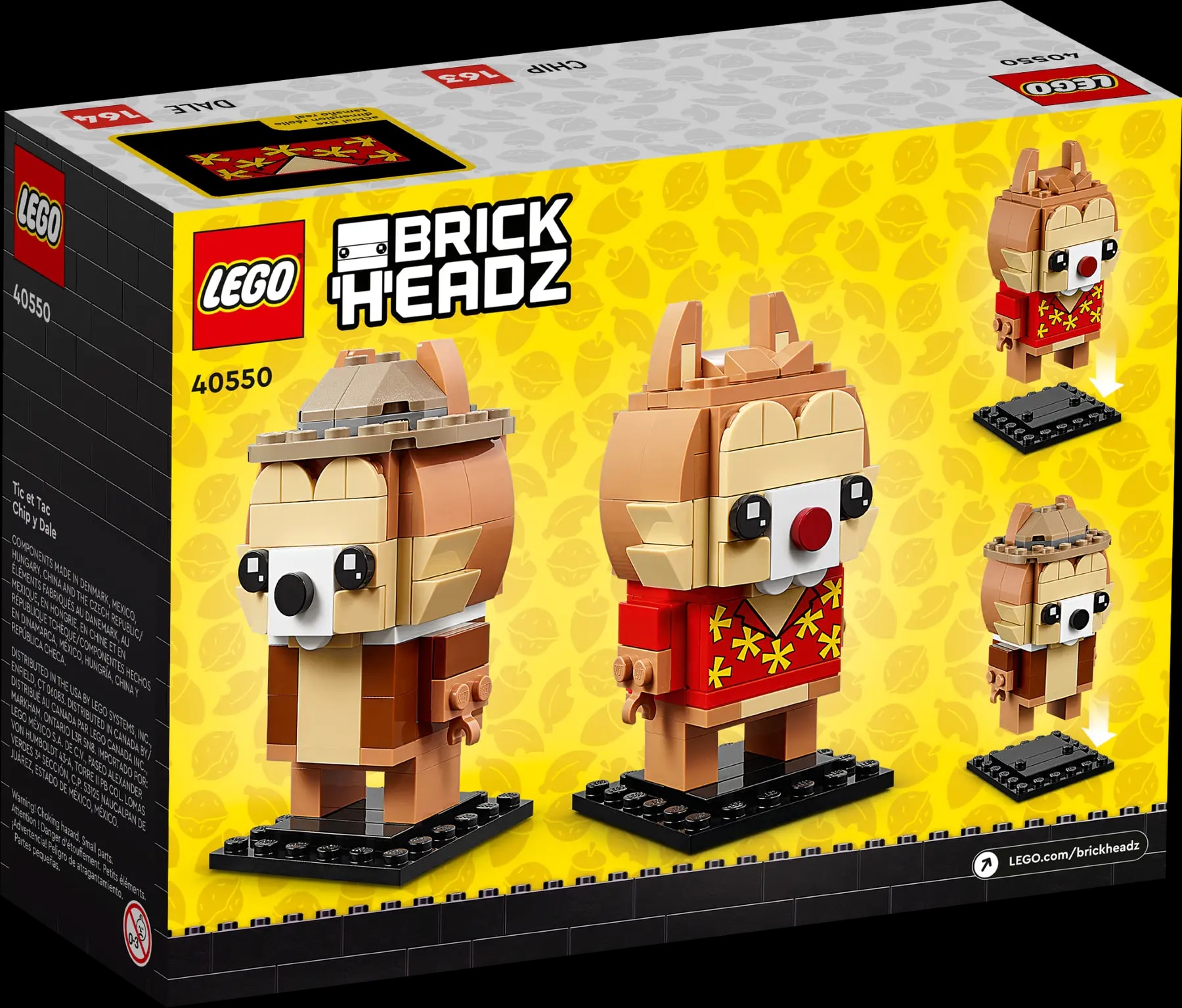 LEGO® Disney BrickHeadz 40550 Chip & Dale