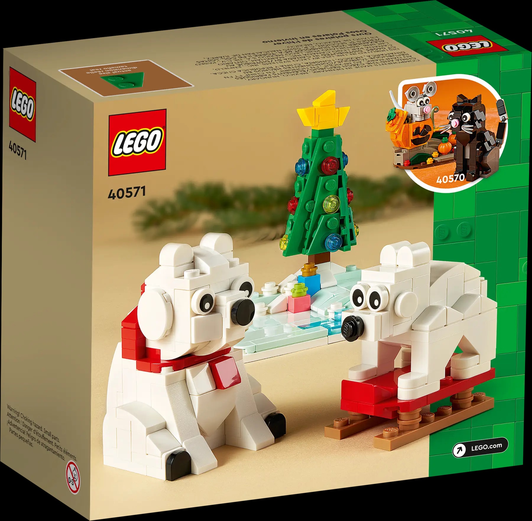 LEGO® 40571 Lední medvědi o Vánocích