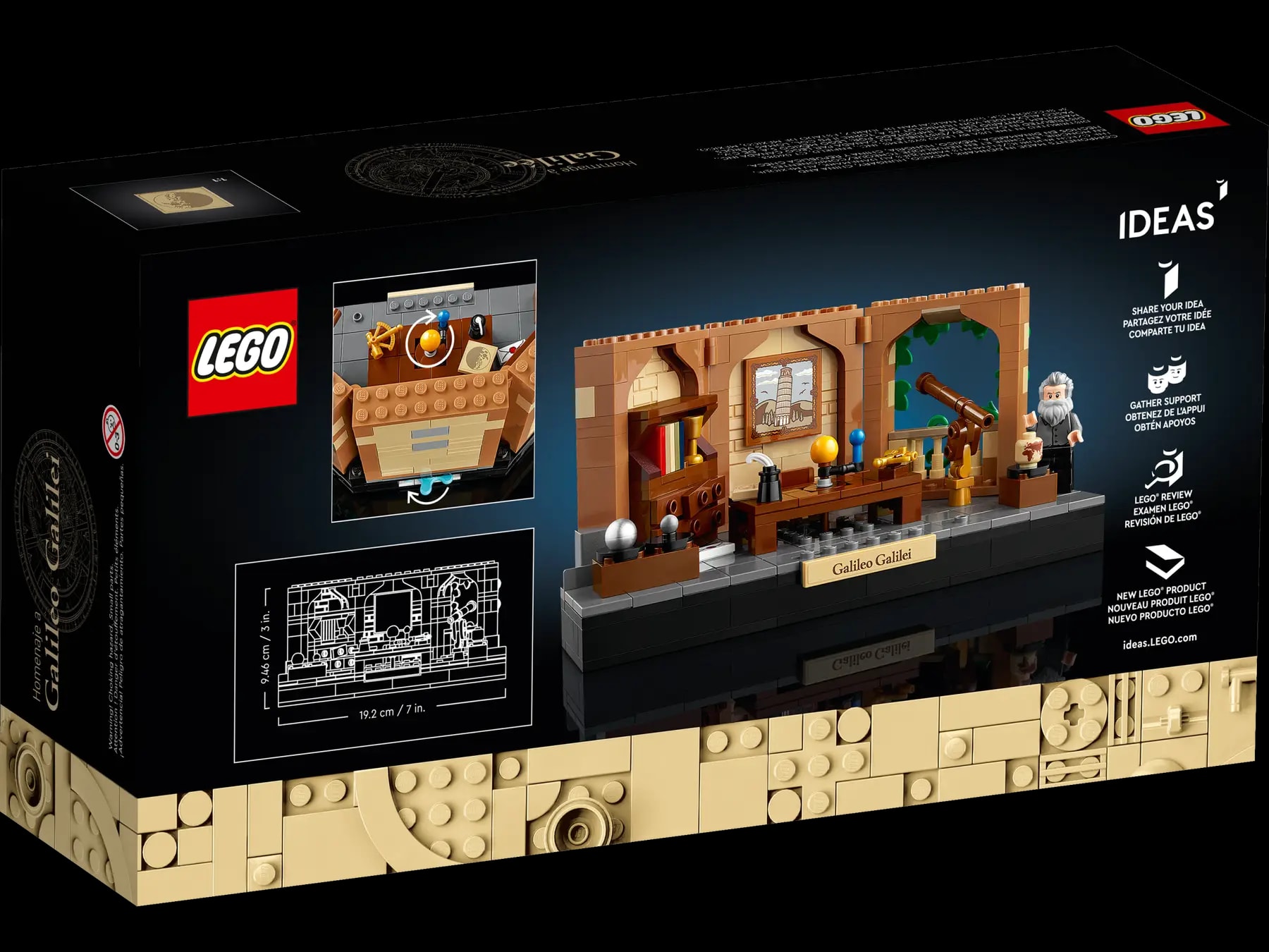LEGO® 40595 Pocta Galileu Galileovi