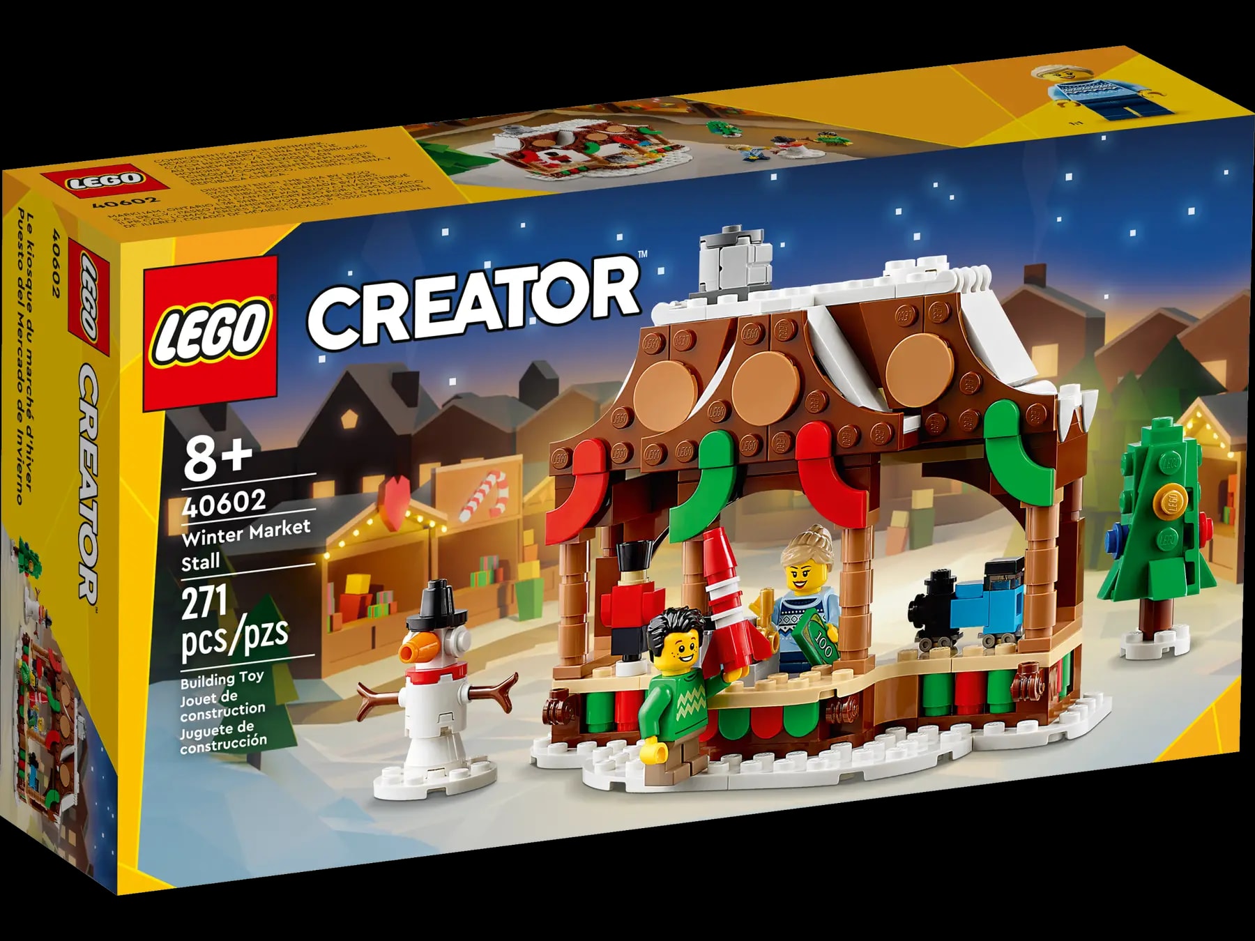 LEGO® 40602 Stánek na vánočním trhu