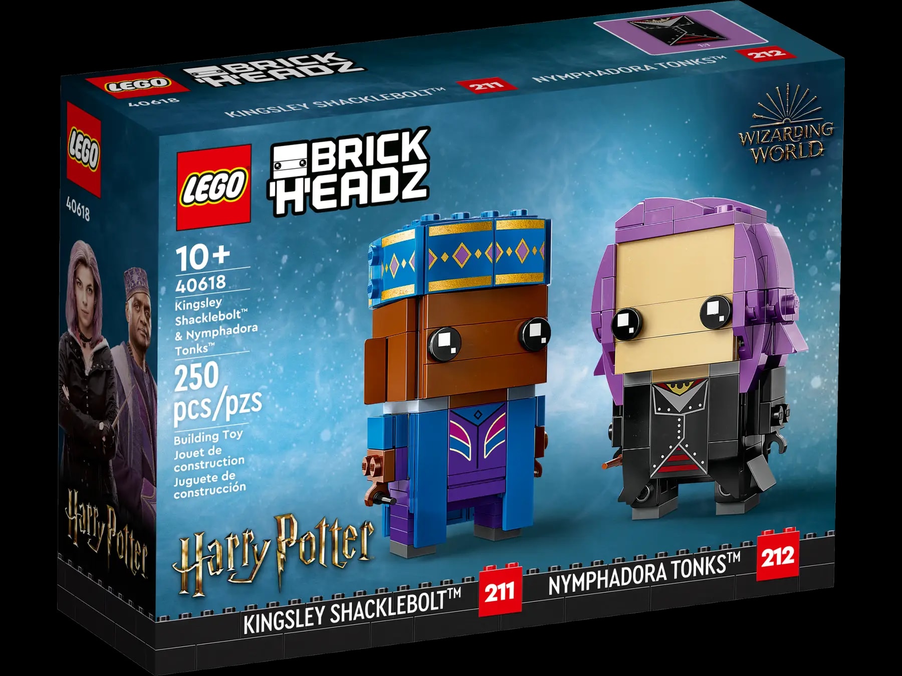 LEGO® BrickHeadz 40618 Kingsley Pastorek a Nymphadora Tonksová