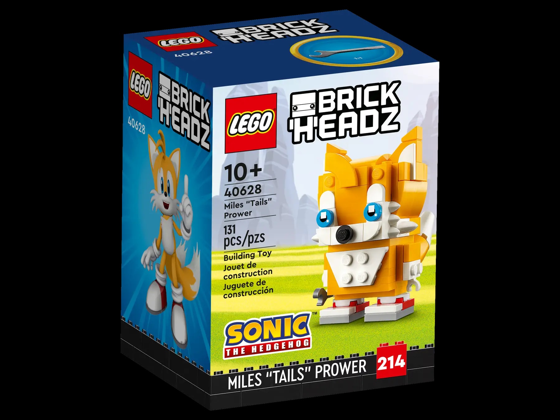 LEGO® BrickHeadz 40628 Miles „Tails“ Prower