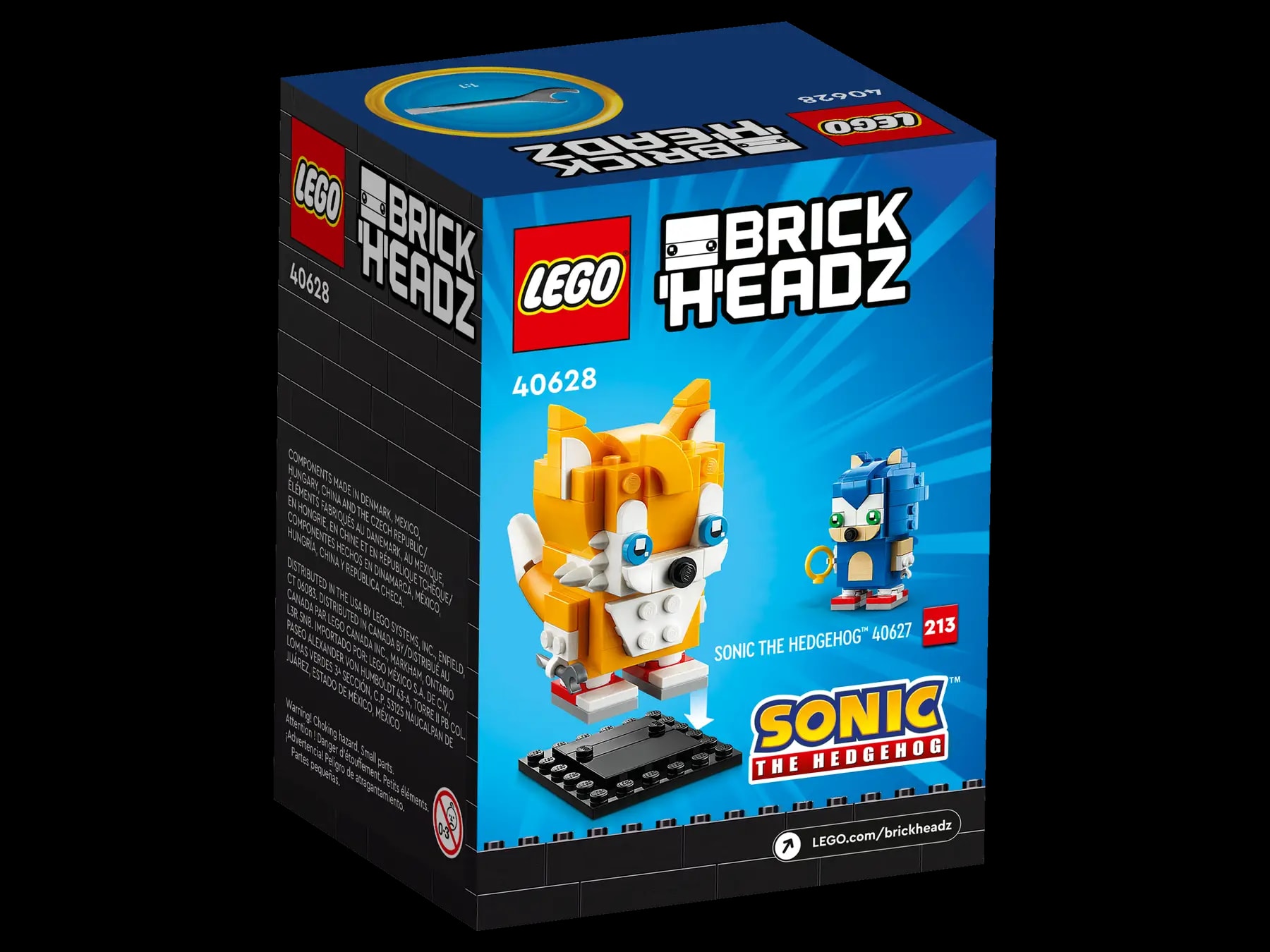 LEGO® BrickHeadz 40628 Miles „Tails“ Prower