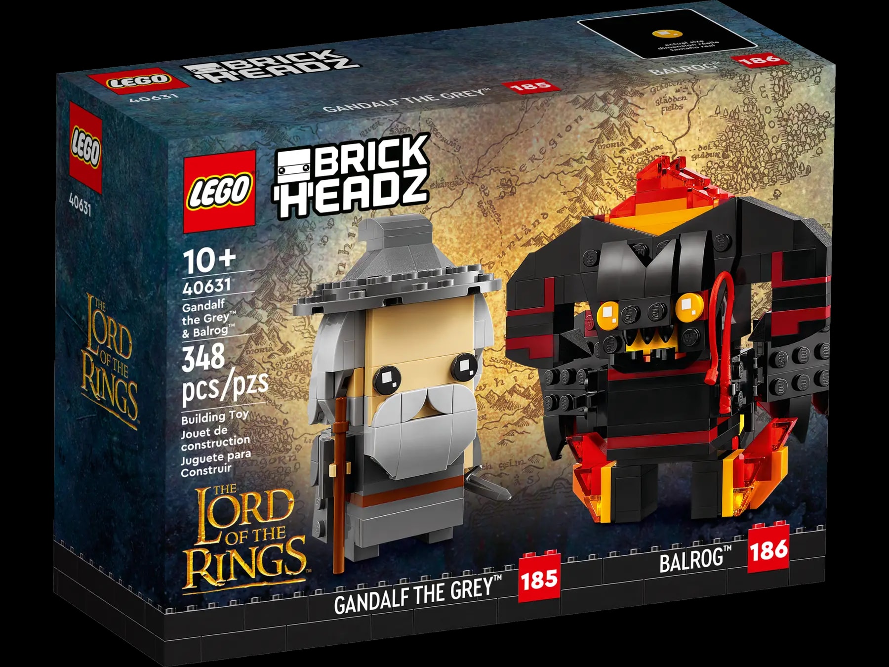 LEGO® BrickHeadz 40631 Gandalf Šedý a Balrog™