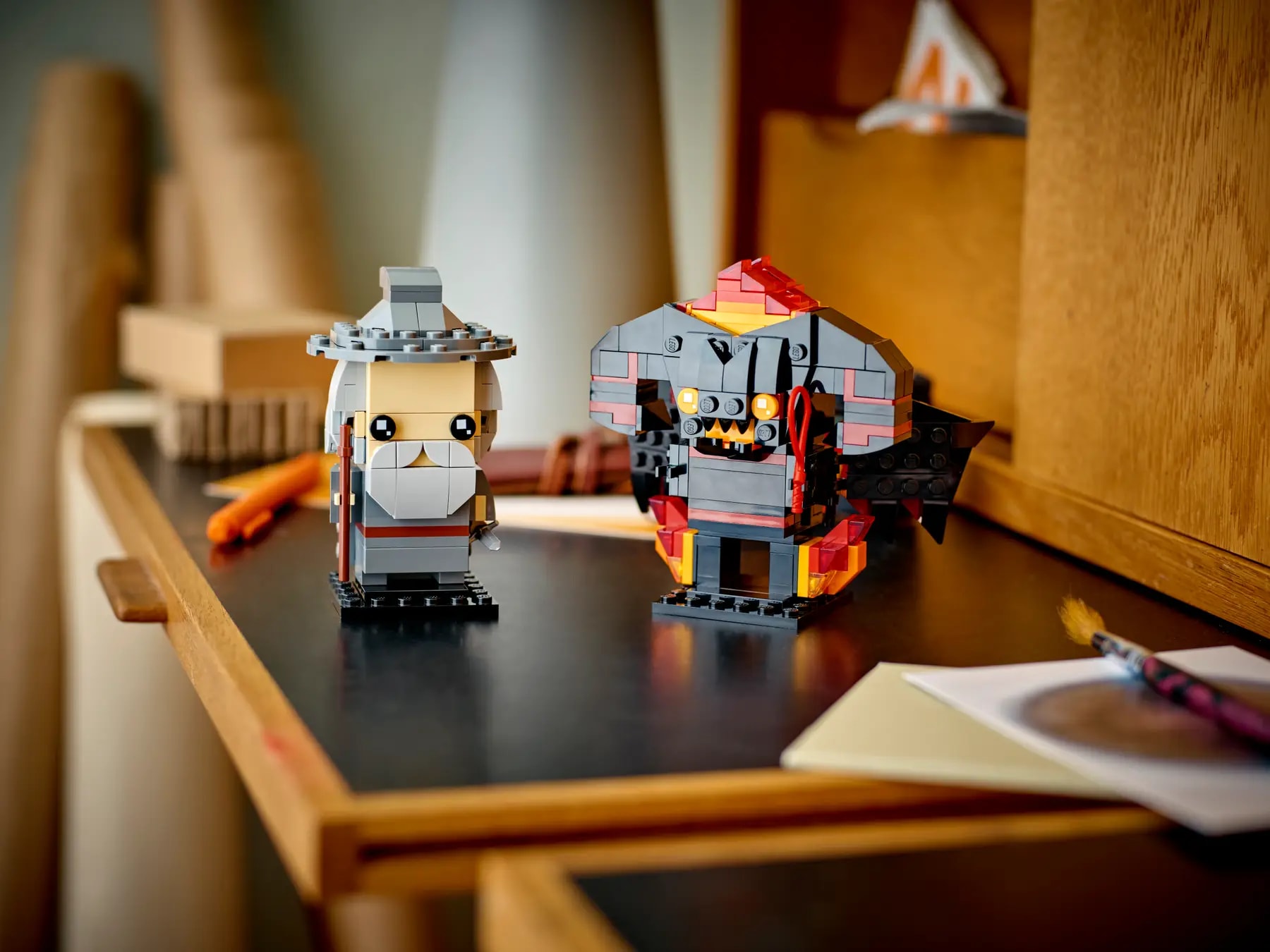 LEGO® BrickHeadz 40631 Gandalf Šedý a Balrog™