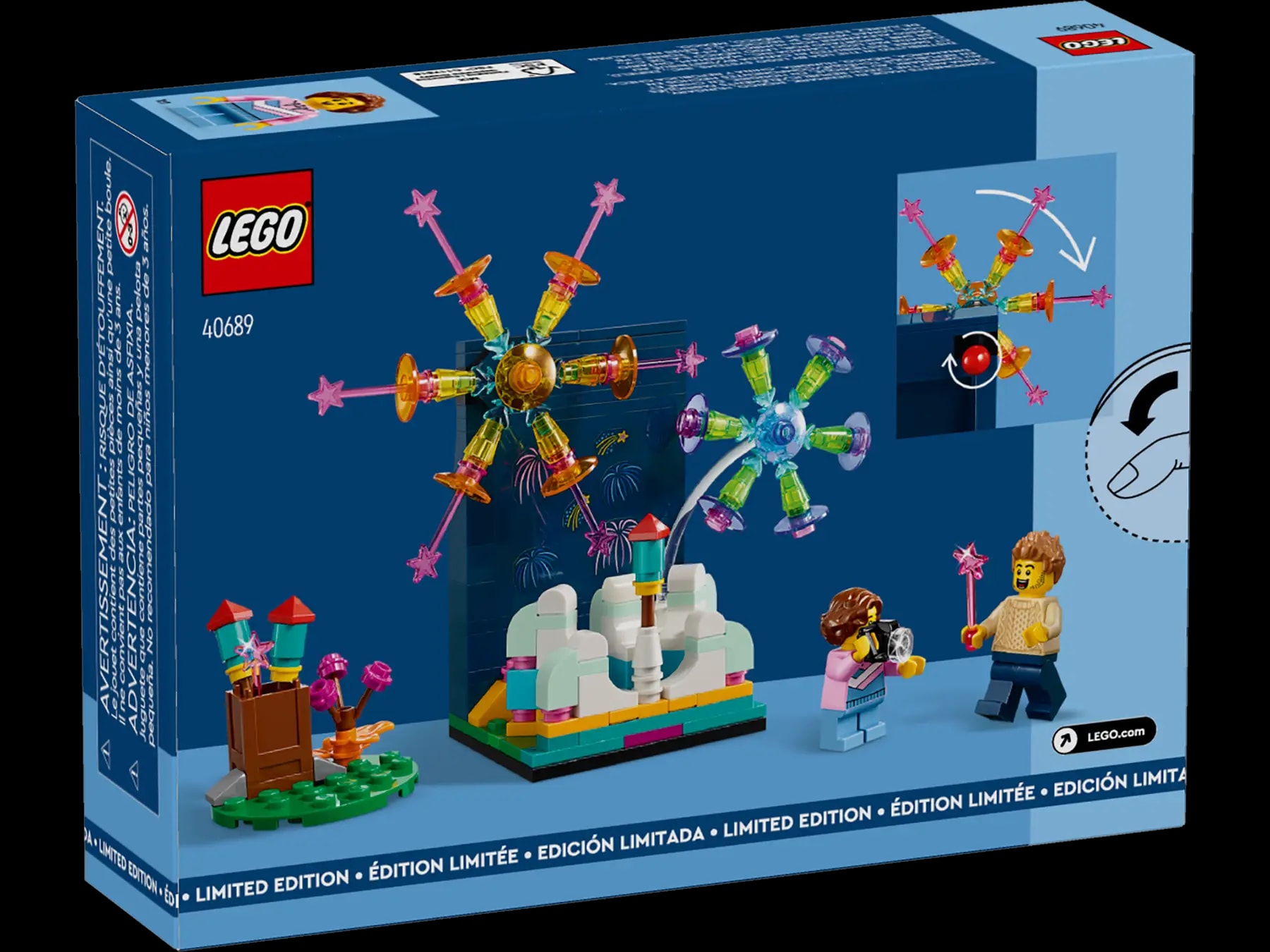LEGO® 40689 Oslava s ohňostroji