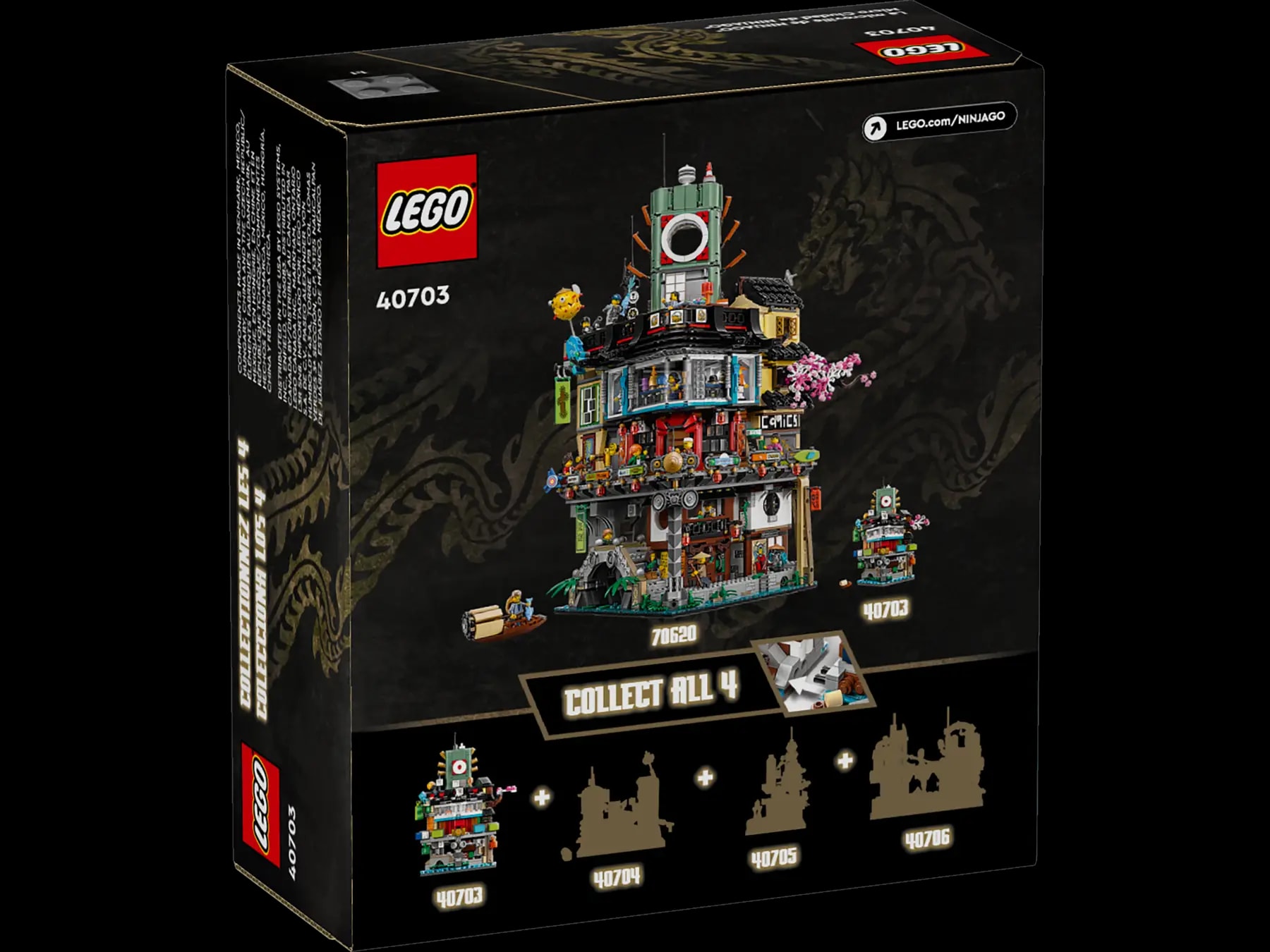 LEGO® 40703 Miniaturní NINJAGO® City
