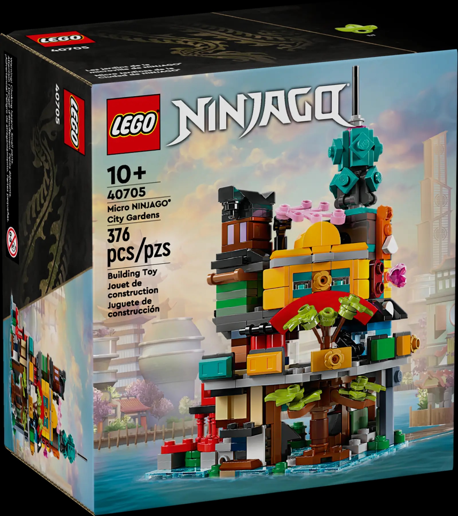 LEGO® 40705 Miniaturní zahrady v NINJAGO® City