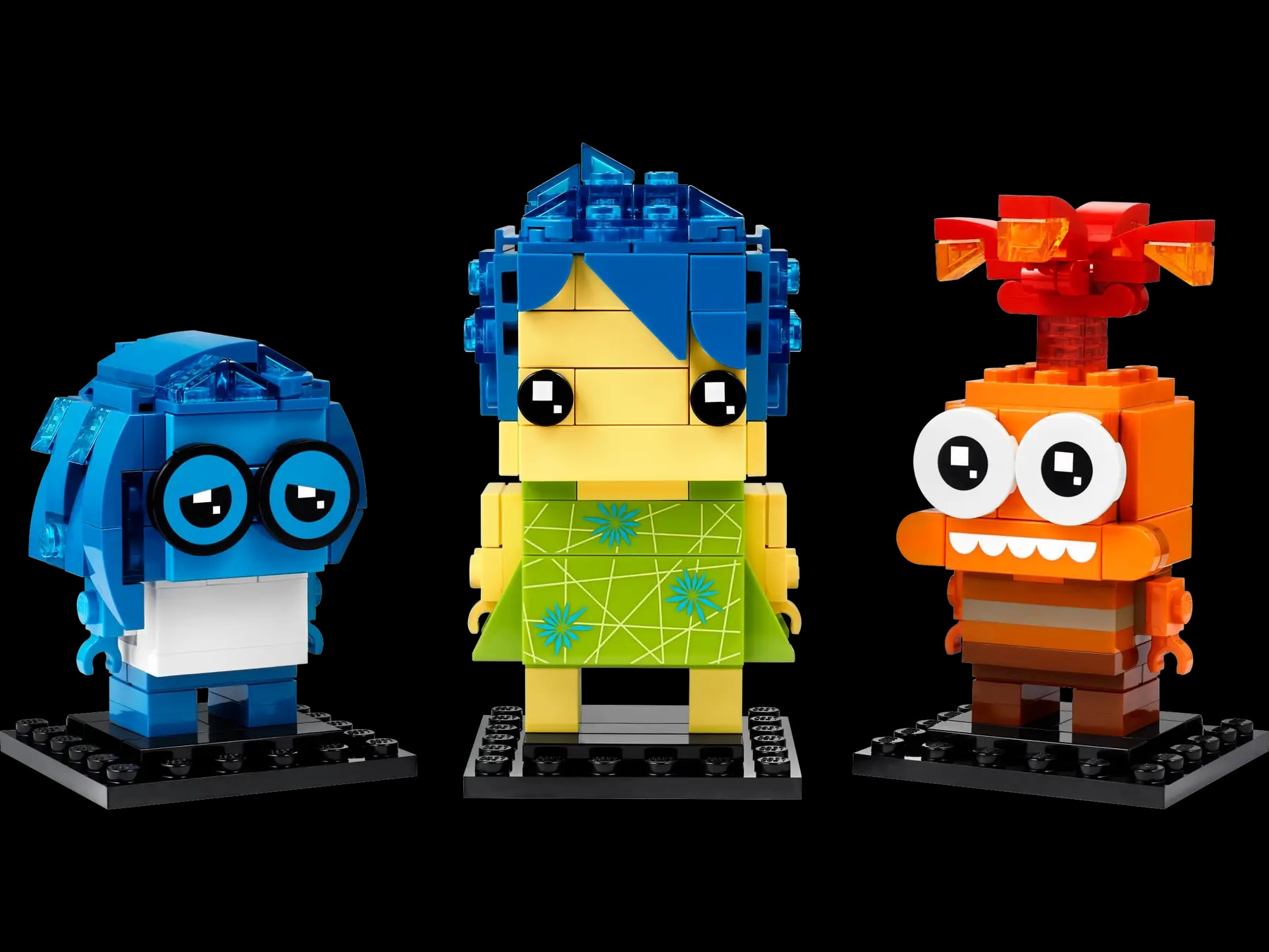 LEGO® BrickHeadz 40749 Radost, Smutek a Úzkost
