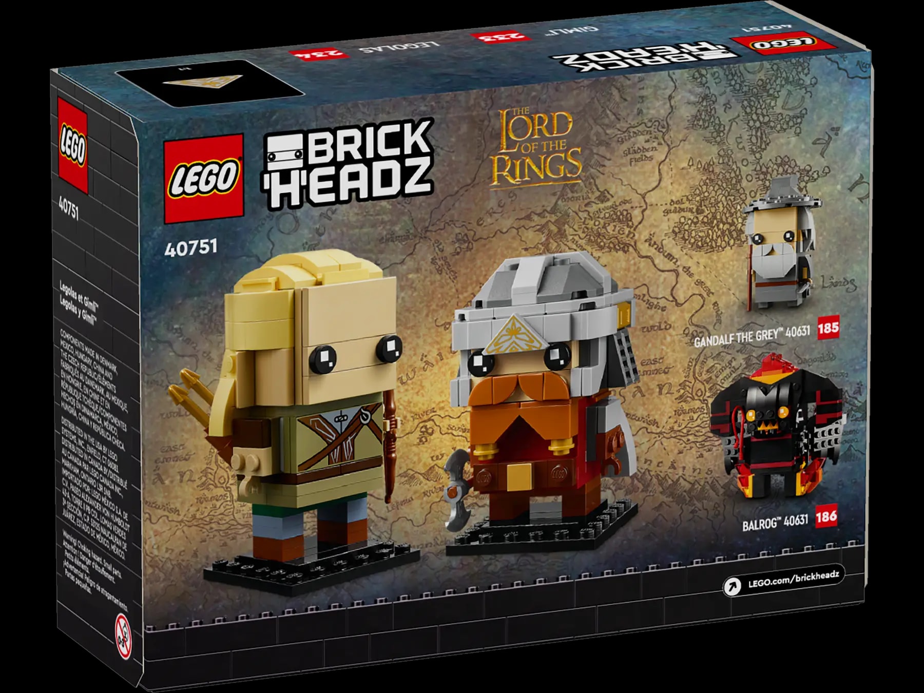 LEGO® BrickHeadz 40751 Legolas a Gimli™