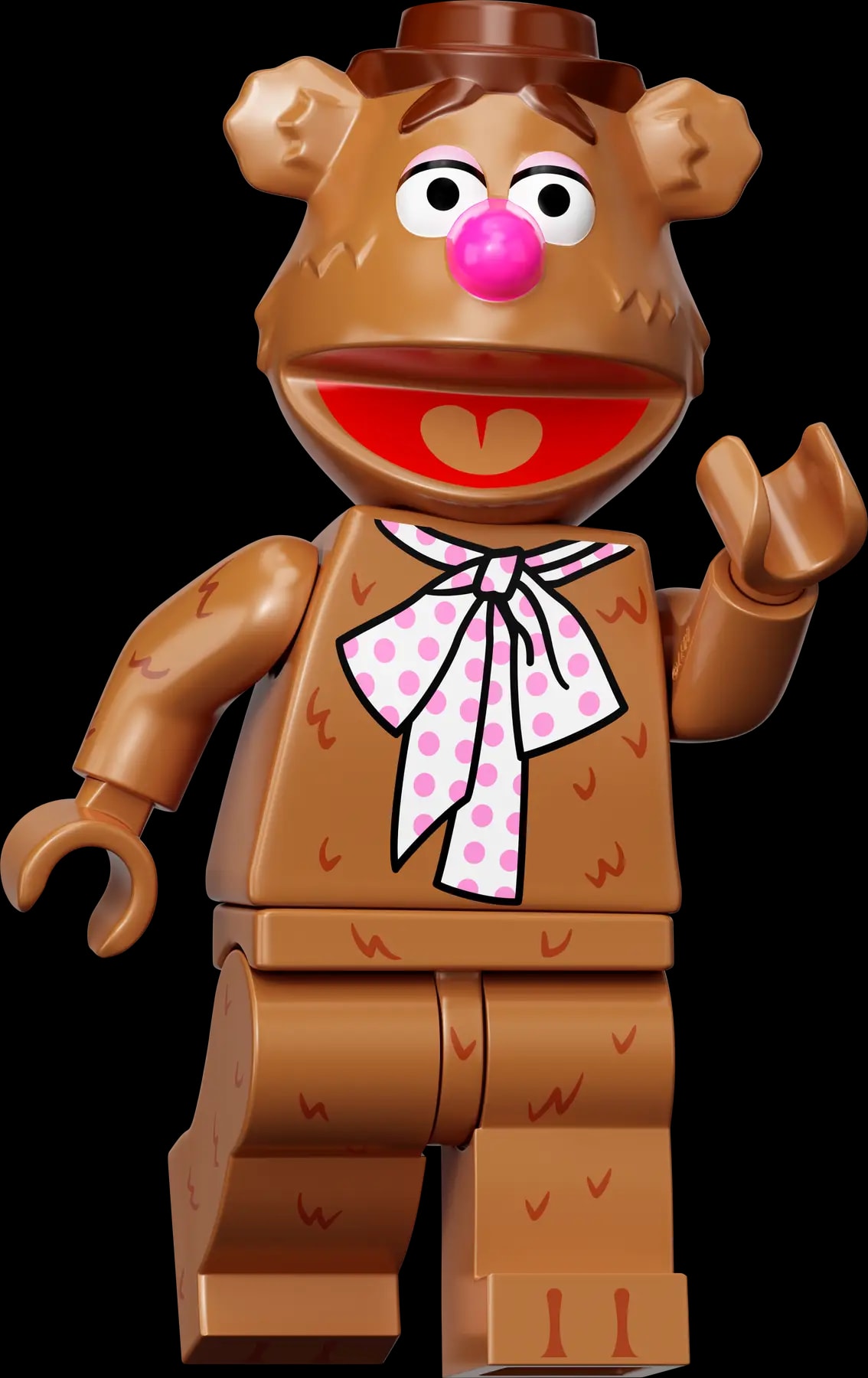 Minifigurky LEGO® 71033 Mupeti – Medvěd Fozzie