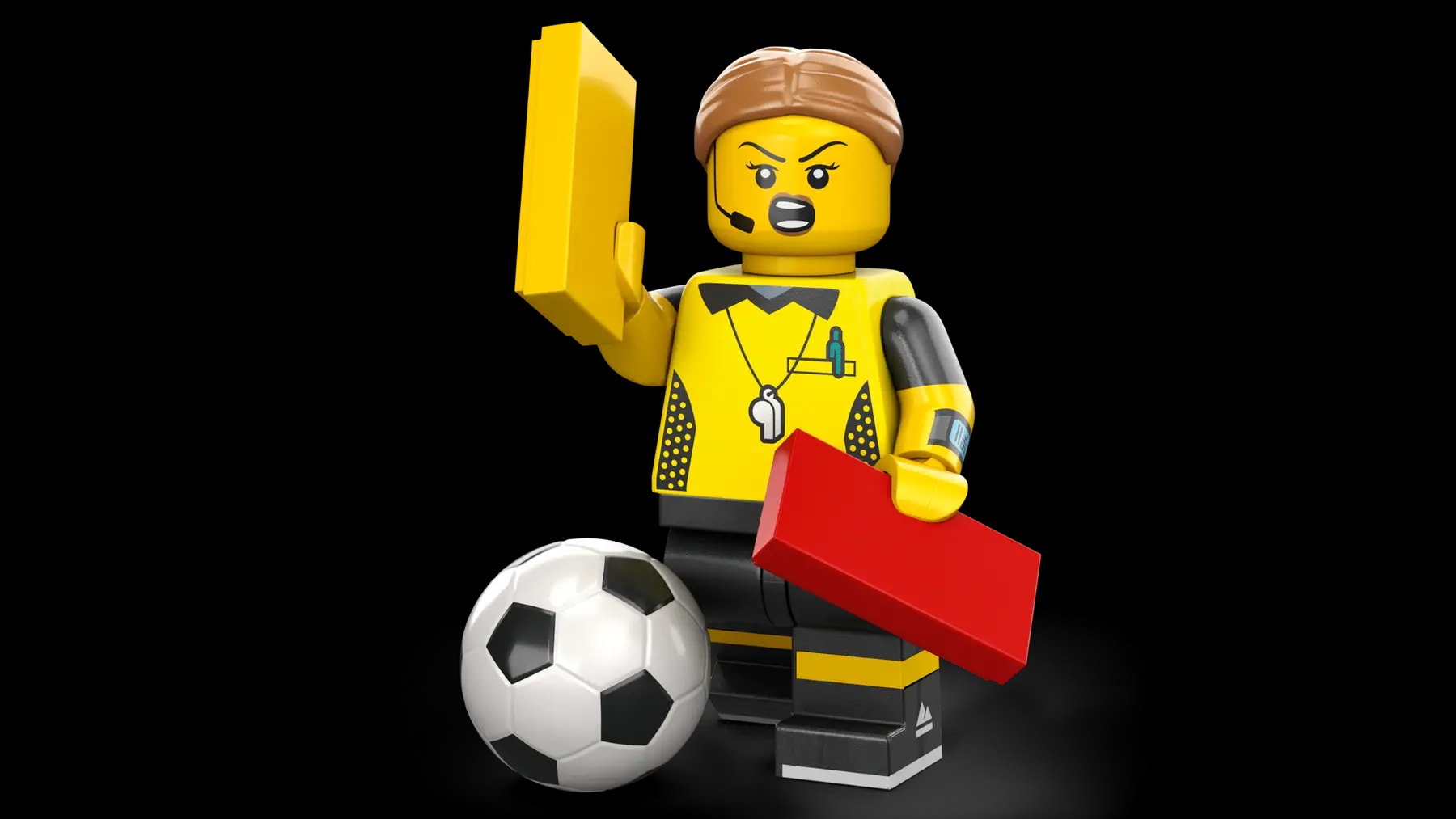 Minifigurky LEGO® 71037 24. série – Fotbalová rozhodčí