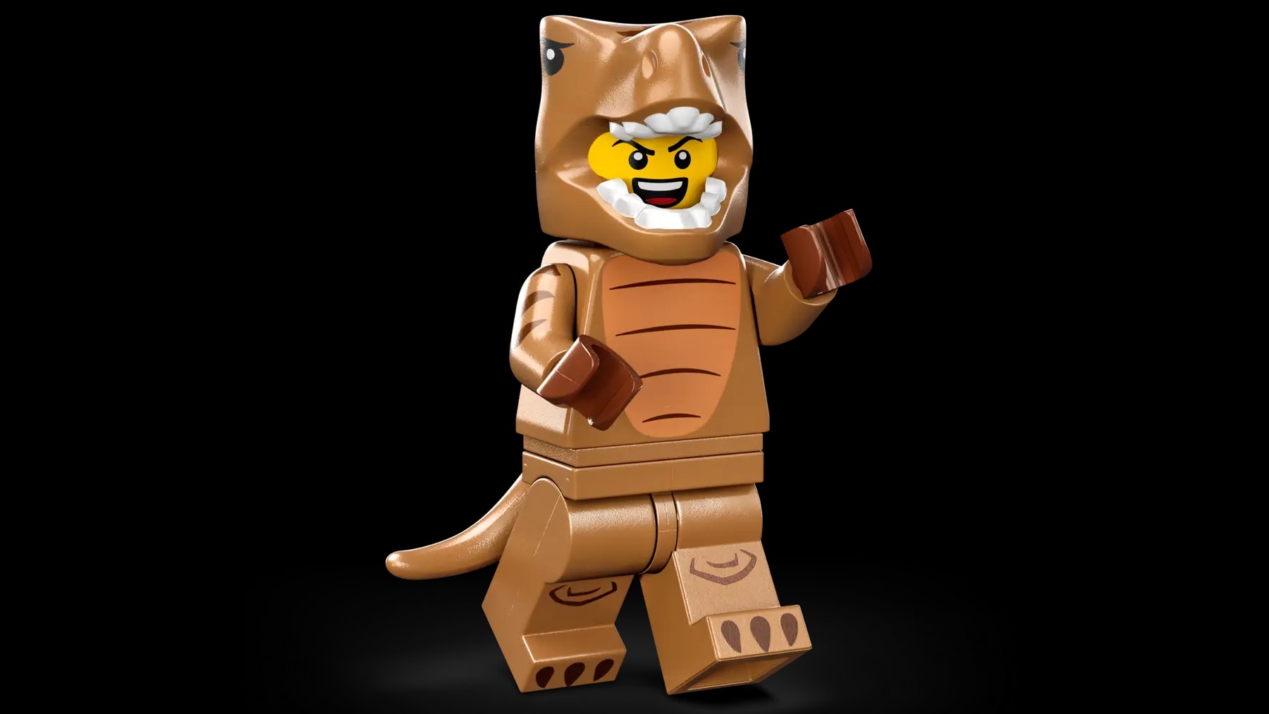 Minifigurky LEGO® 71037 24. série – Fanoušek v kostýmu T-Rexe