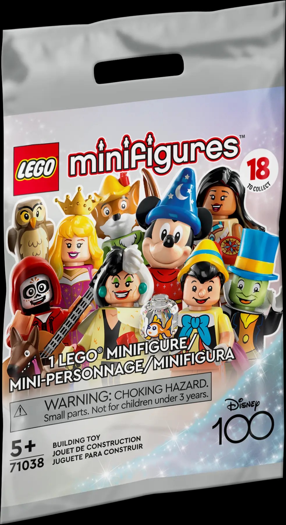 Minifigurky LEGO® 71038 Sté výročí Disney – sáček