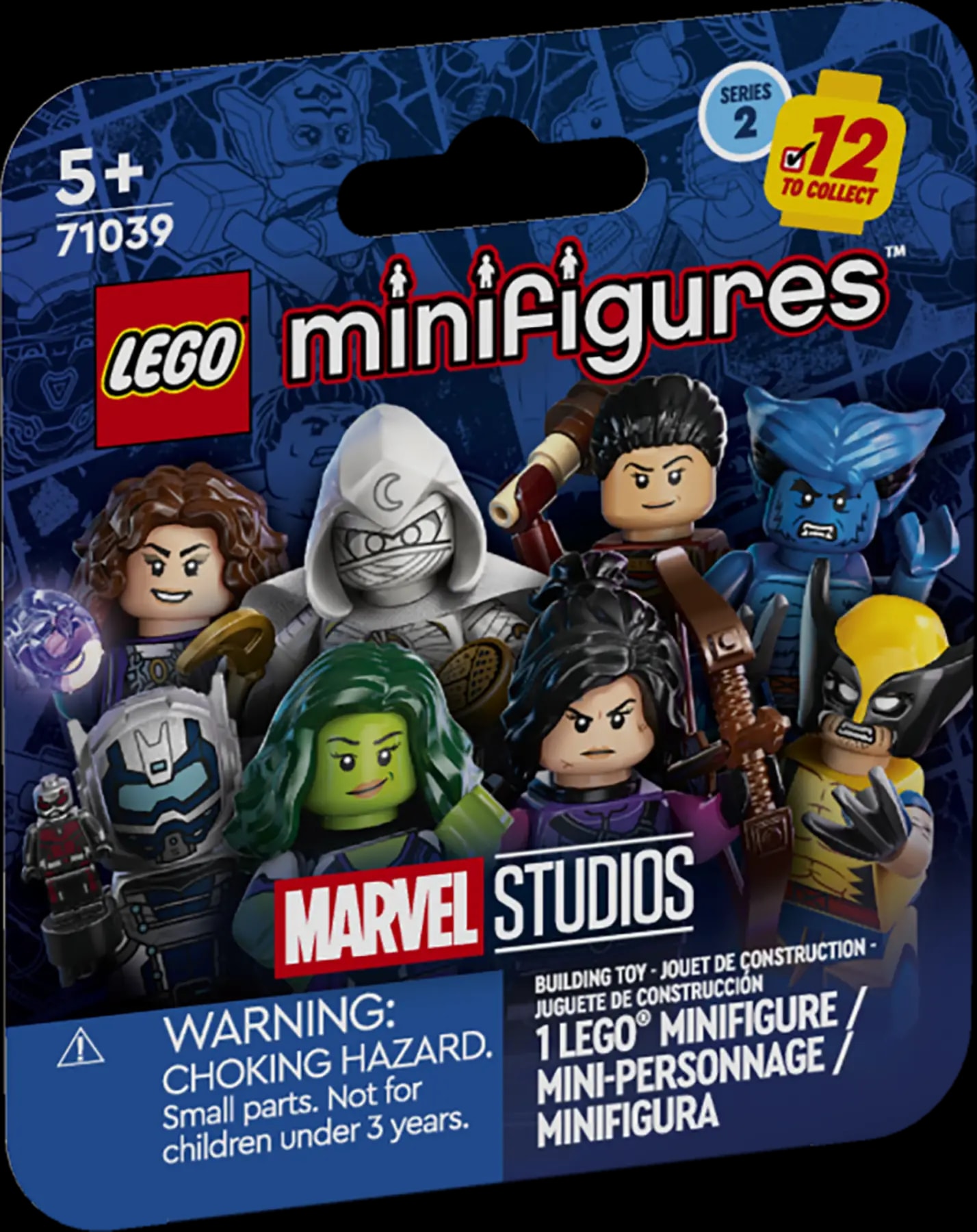 LEGO® Minifigurky 71039 Studio Marvel – 2. série — kompletní sada 12 figurek