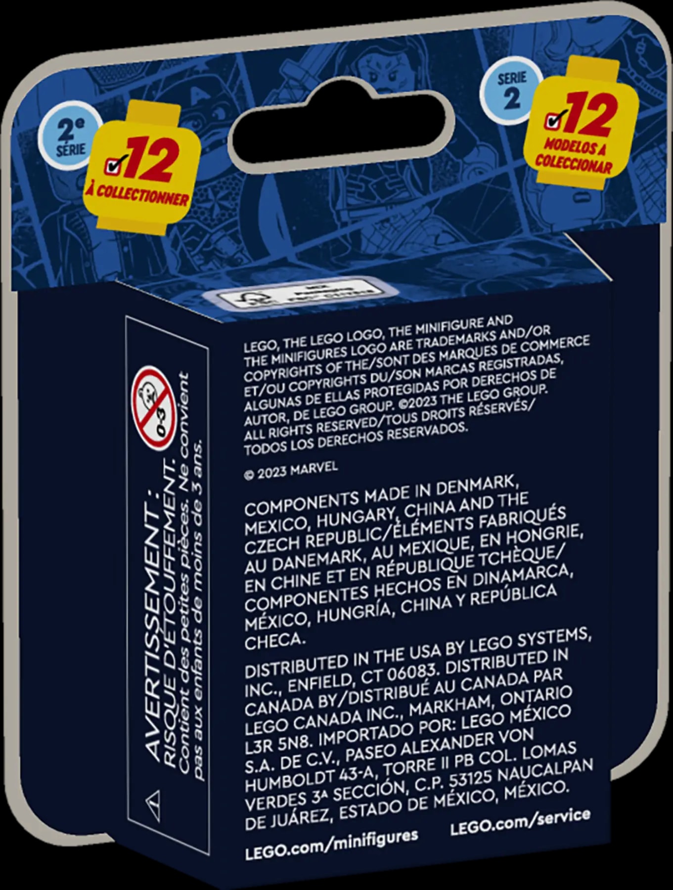 LEGO® Minifigurky 71039 Studio Marvel – 2. série — kompletní sada 12 figurek