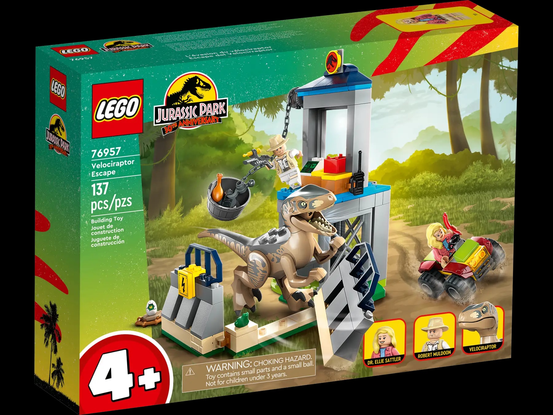 LEGO® Jurassic World™ 76957 Útěk velociraptora
