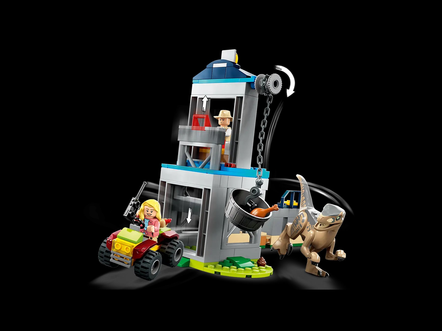 LEGO® Jurassic World™ 76957 Útěk velociraptora
