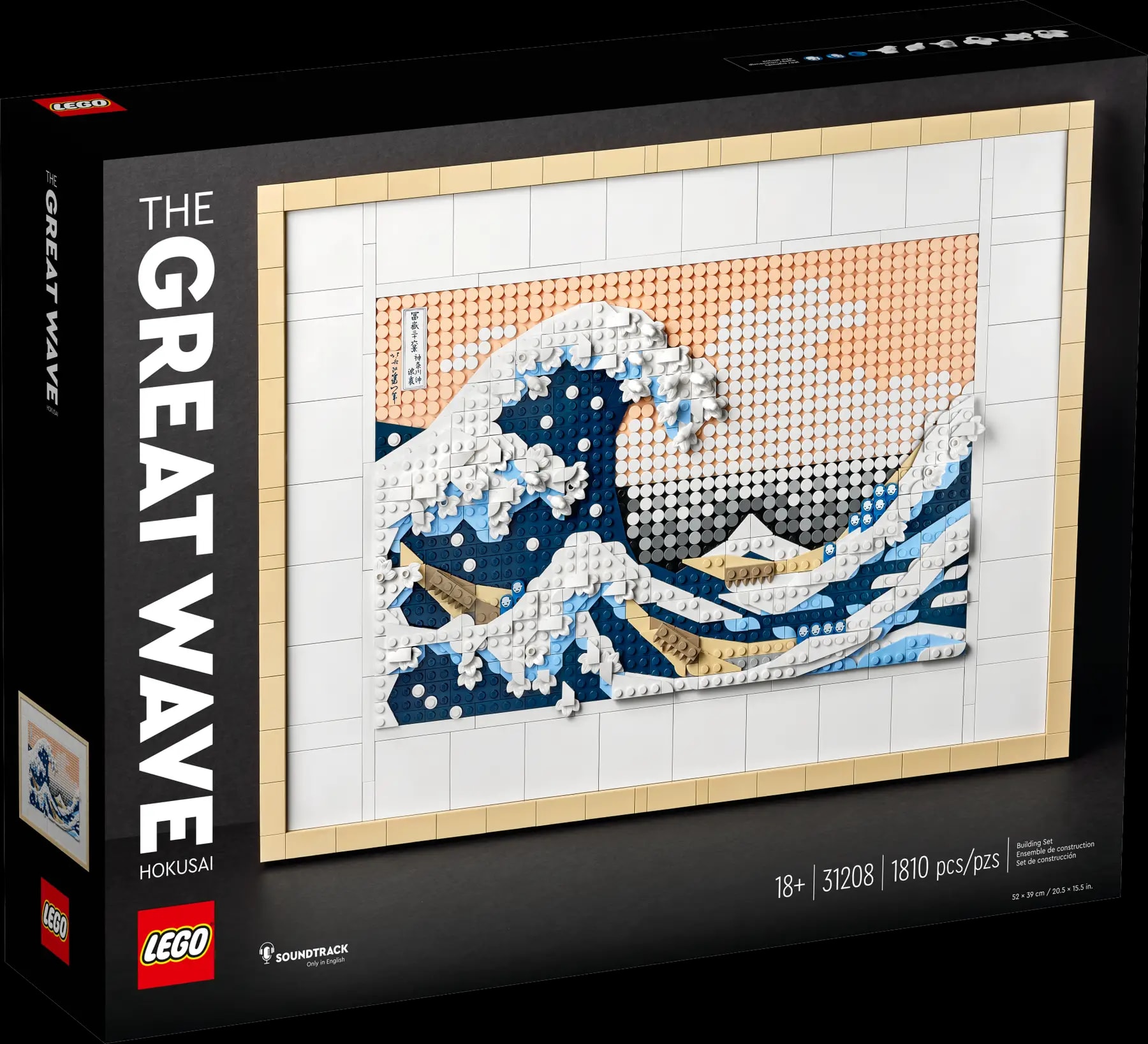 LEGO® Art 31208 Hokusai – Velká vlna