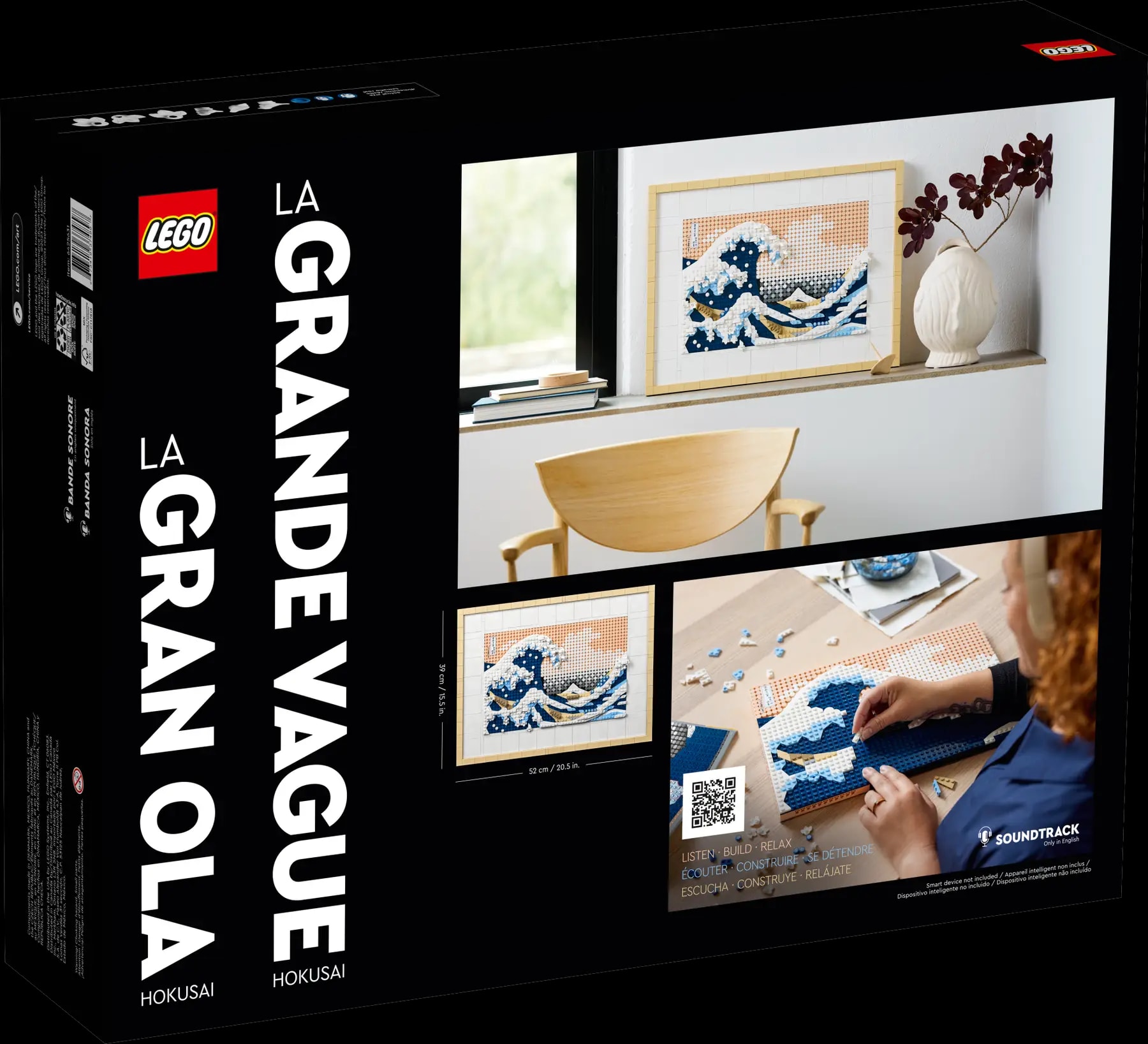 LEGO® Art 31208 Hokusai – Velká vlna