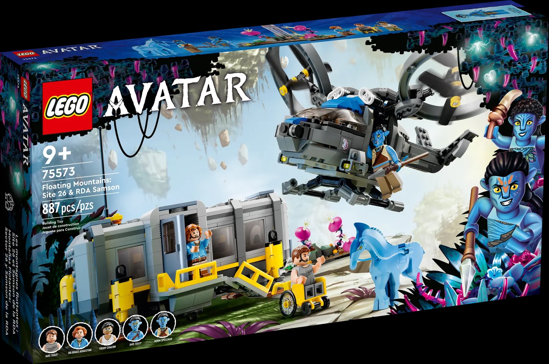 LEGO® Avatar™ 75573 Létající hory: Stanice 26 a RDA Samson