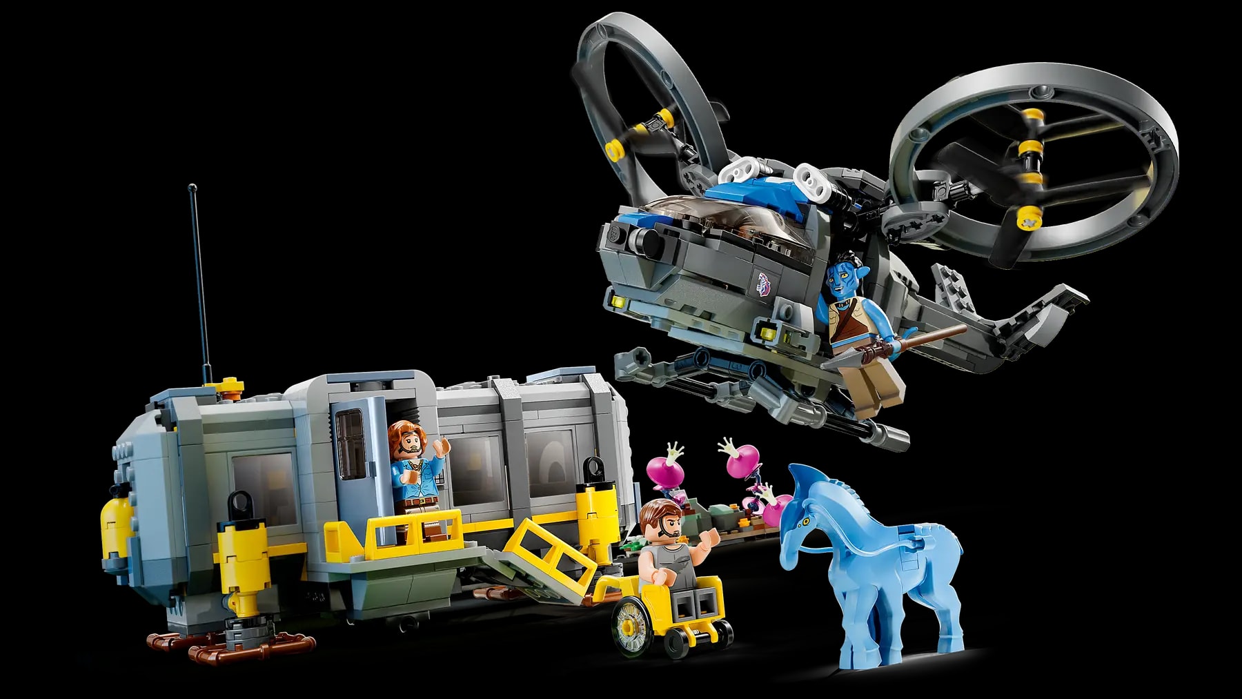 LEGO® Avatar™ 75573 Létající hory: Stanice 26 a RDA Samson