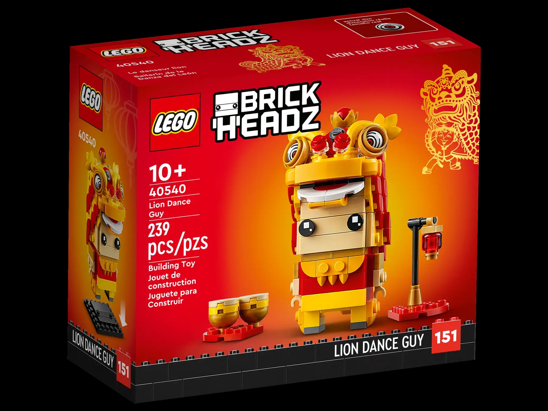 LEGO® BrickHeadz 40540 Lví tanečník