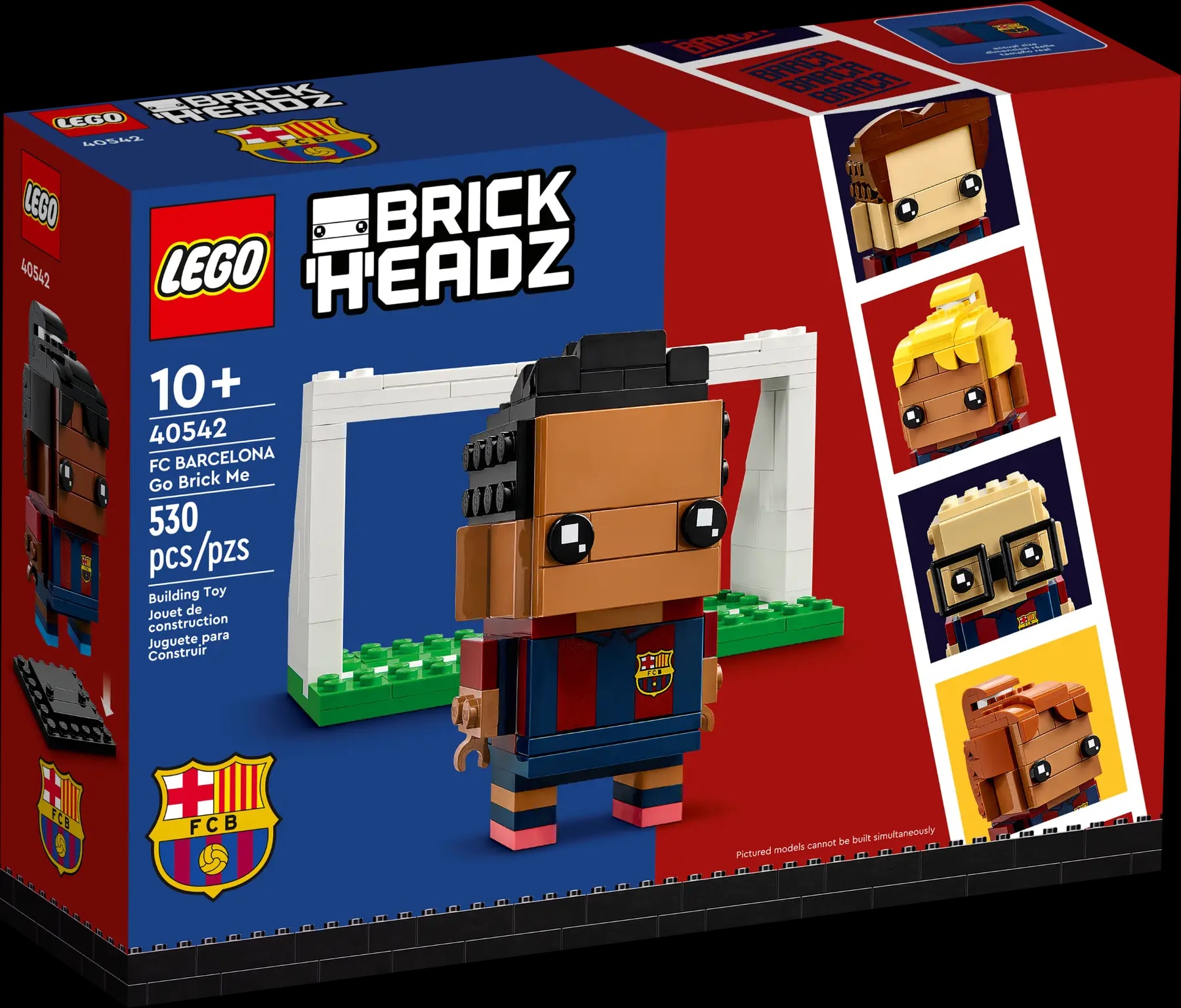 LEGO® BrickHeadz 40542 Selfie set FC Barcelona
