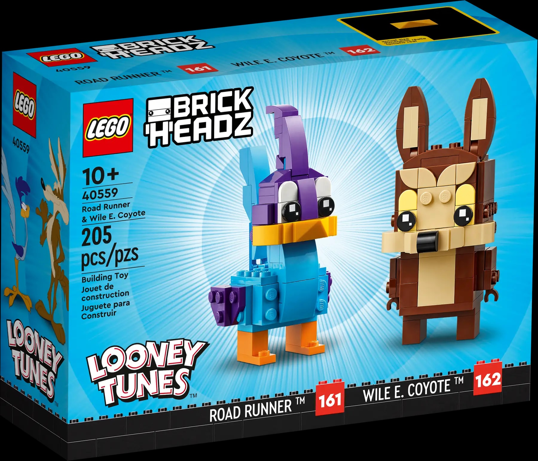 LEGO® BrickHeadz 40559 Road Runner a Wile E. Coyote