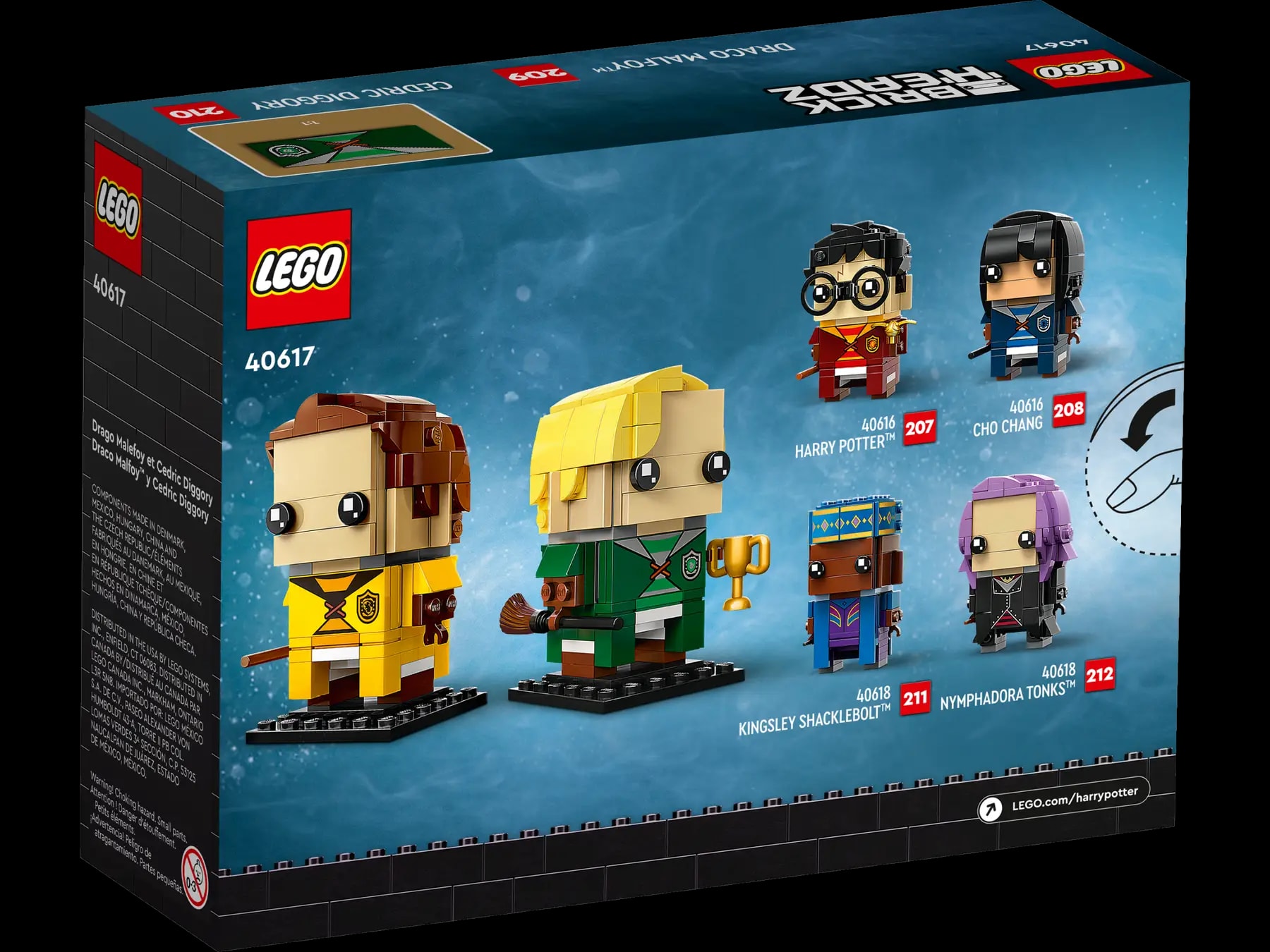 LEGO® BrickHeadz 40617 Draco Malfoy™ a Cedric Diggory