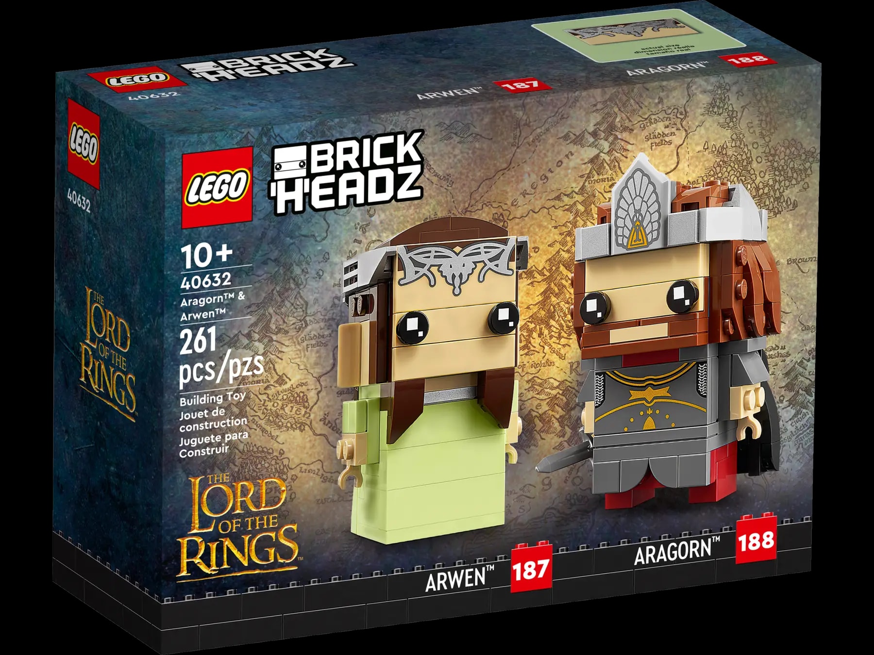 LEGO® BrickHeadz 40632 Aragorn™ a Arwen™