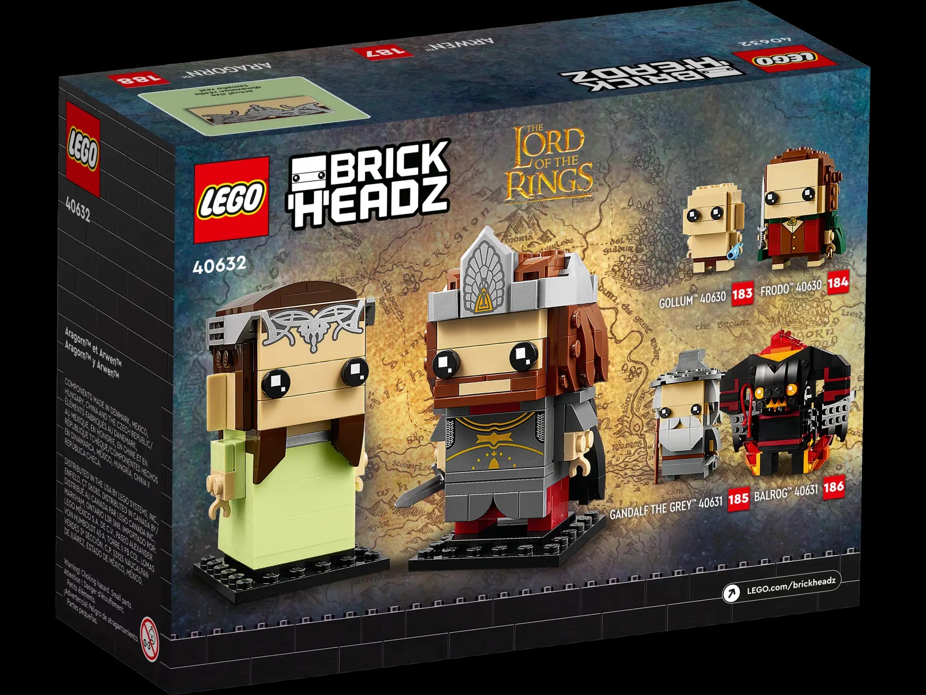 LEGO® BrickHeadz 40632 Aragorn™ a Arwen™