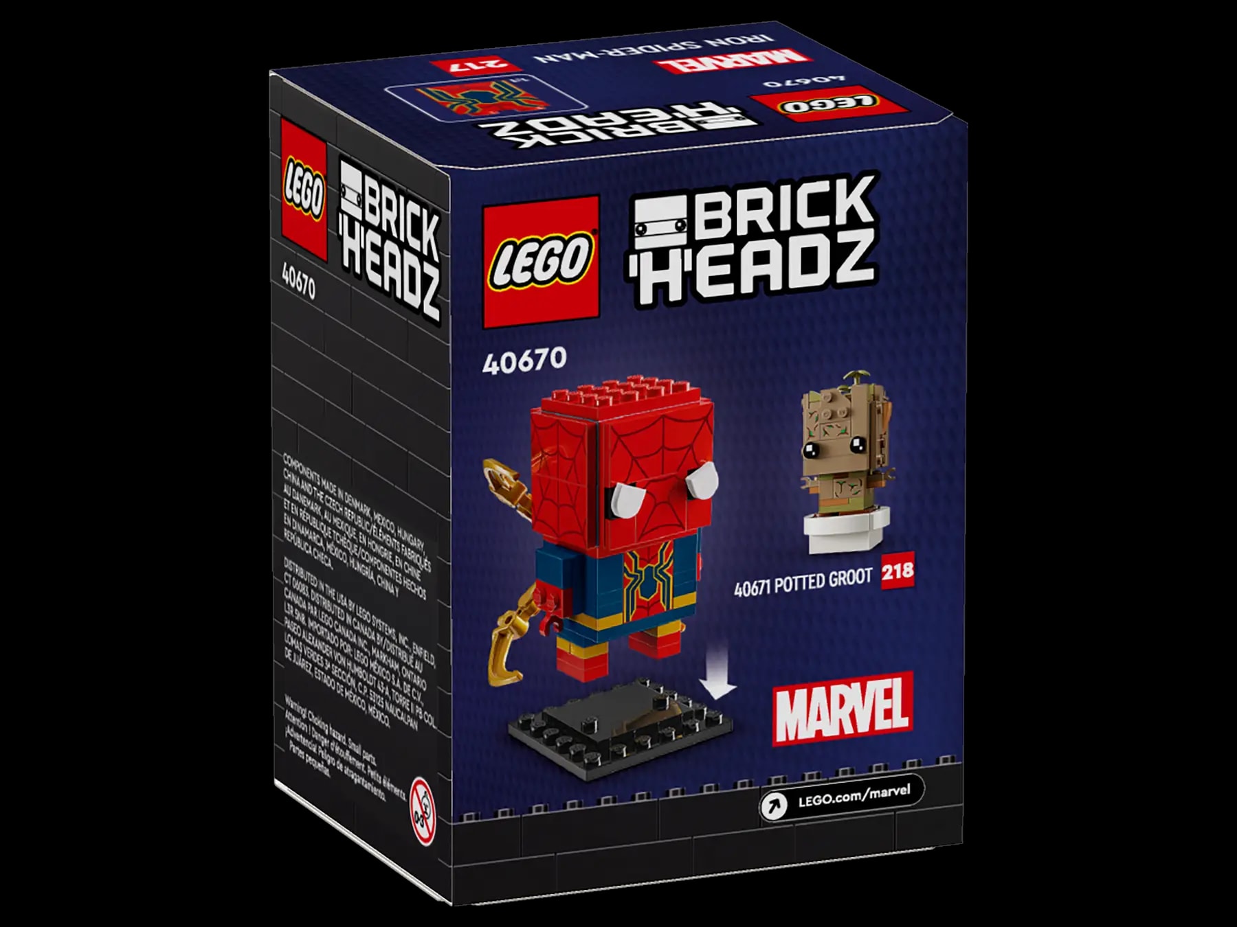 LEGO® BrickHeadz 40670 Iron Spider-Man