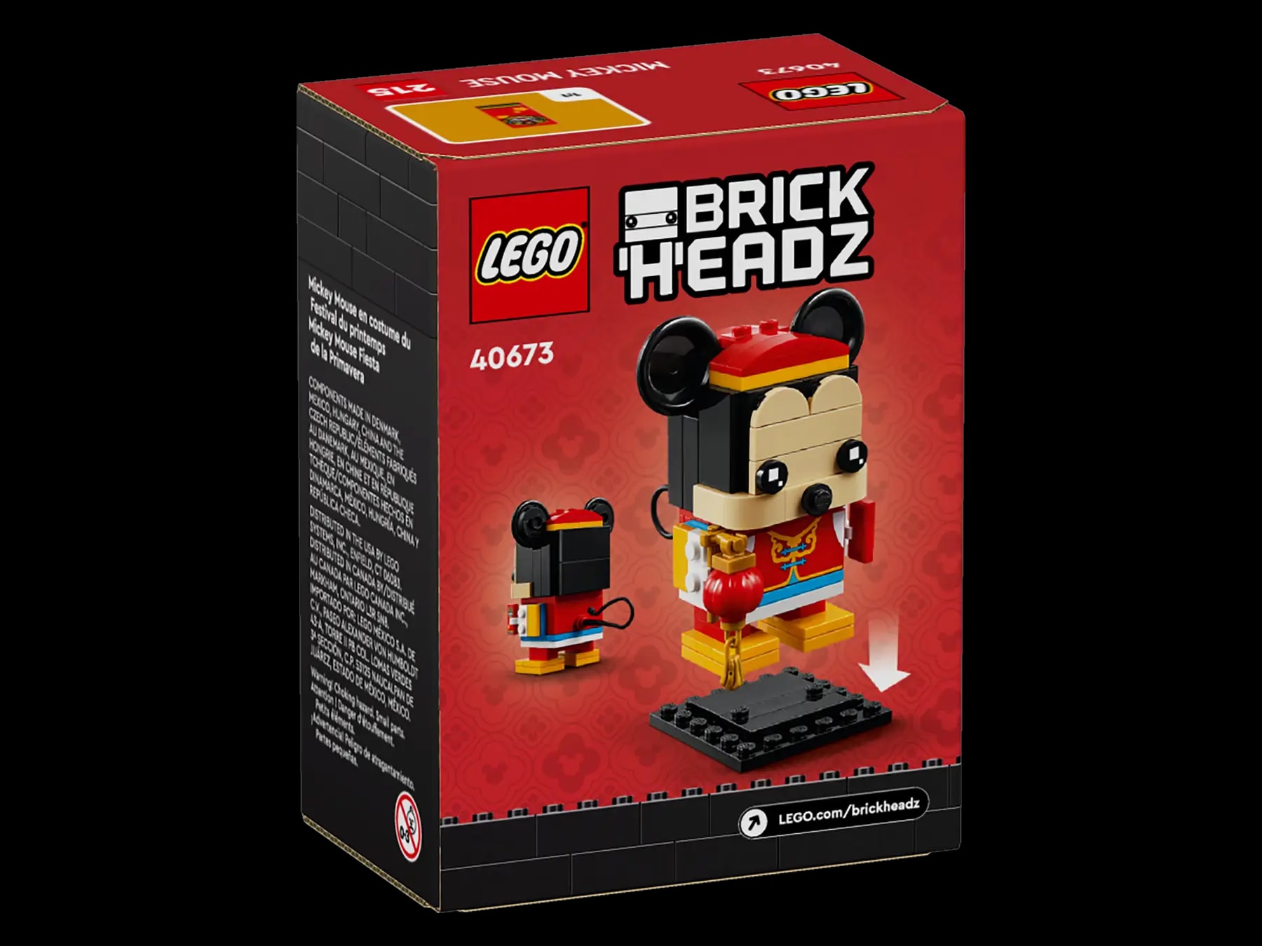 LEGO® BrickHeadz 40673 Myšák Mickey na jarním festivalu