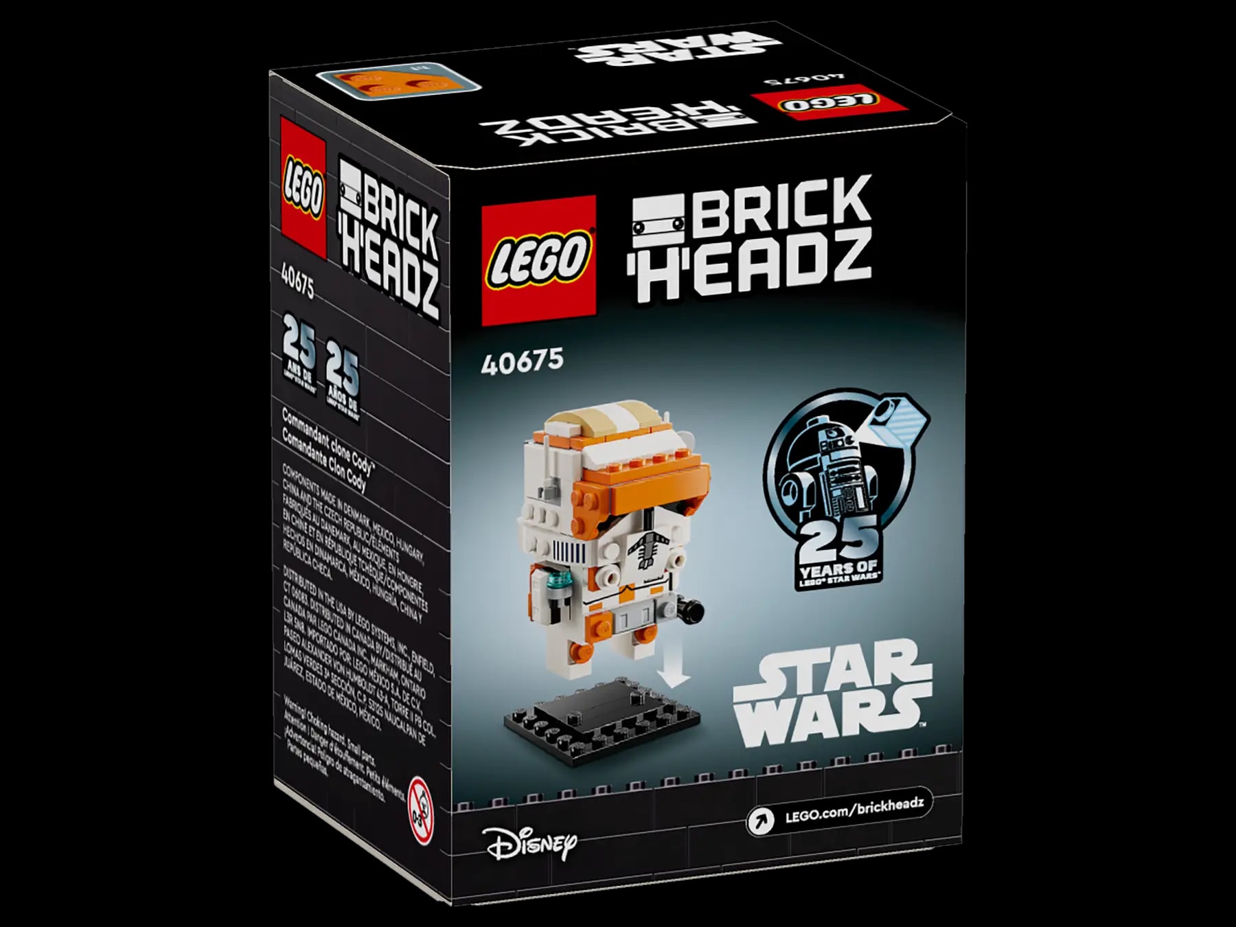 LEGO® BrickHeadz 40675 Velitel klonů Cody™