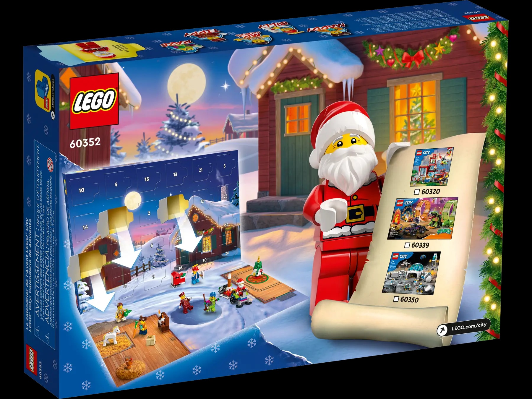 LEGO® City 60352 Adventní kalendář