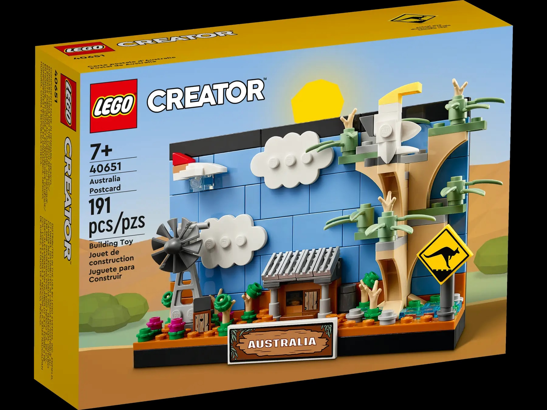 LEGO® Creator 40651 Pohlednice – Austrálie