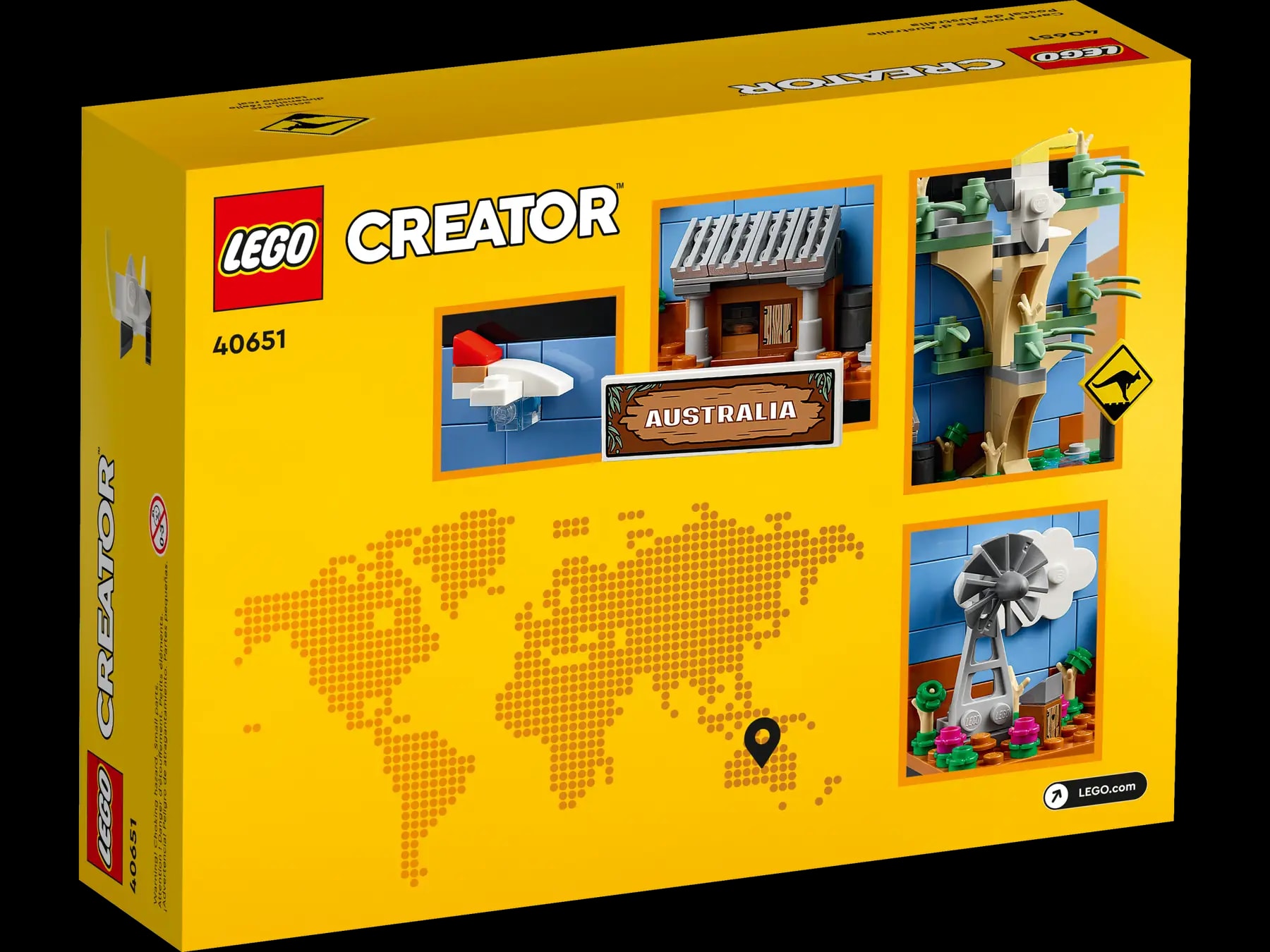 LEGO® Creator 40651 Pohlednice – Austrálie