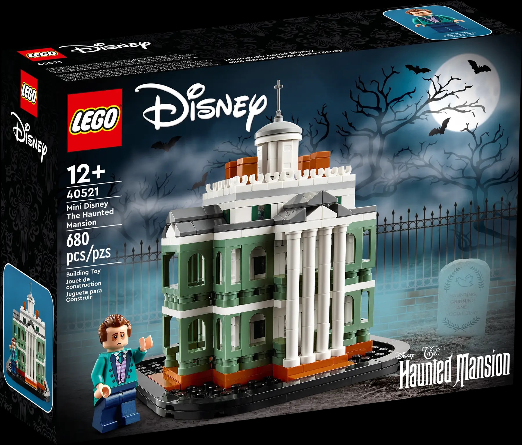 LEGO® Disney™ 40521 Mini strašidelný dům Disney