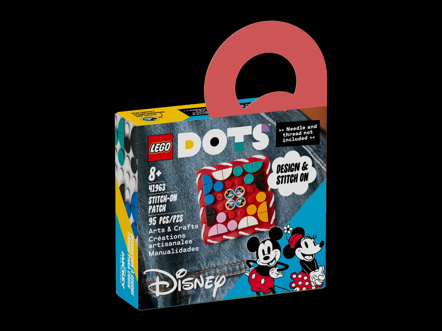 LEGO® Disney 41963 Nášivka Myšák Mickey a Myška Minnie