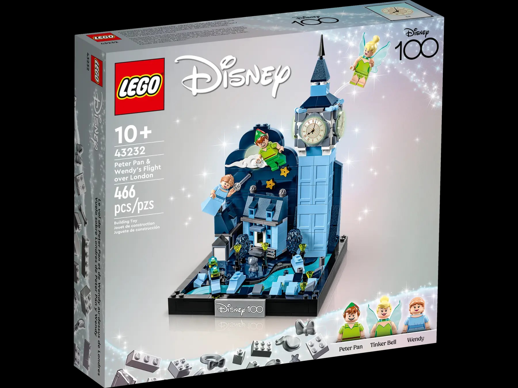 LEGO® Disney™ 43232 Let Petra Pana a Wendy nad Londýnem