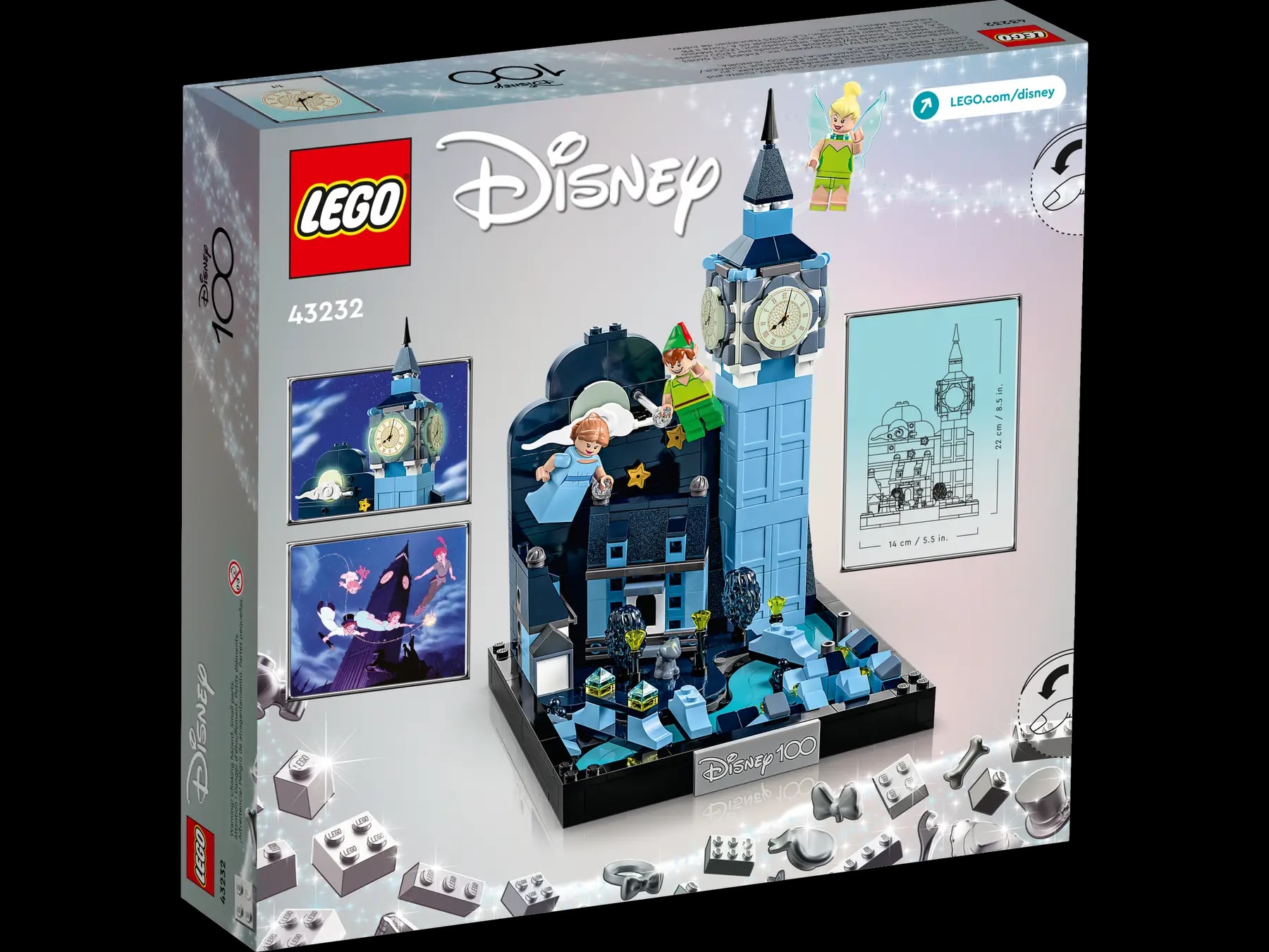 LEGO® Disney™ 43232 Let Petra Pana a Wendy nad Londýnem
