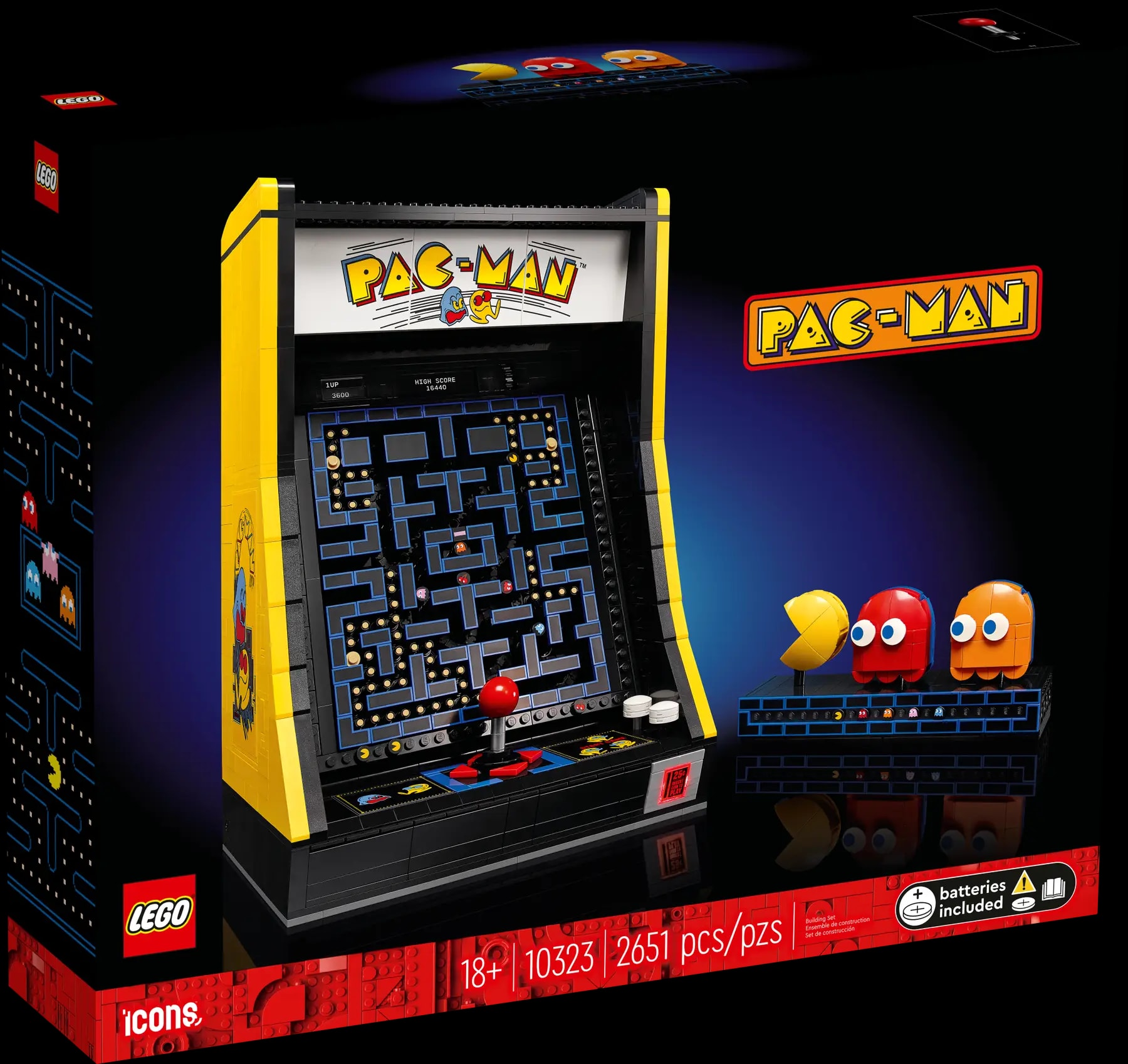 LEGO® Icons 10323 Arkádový automat PAC-MAN