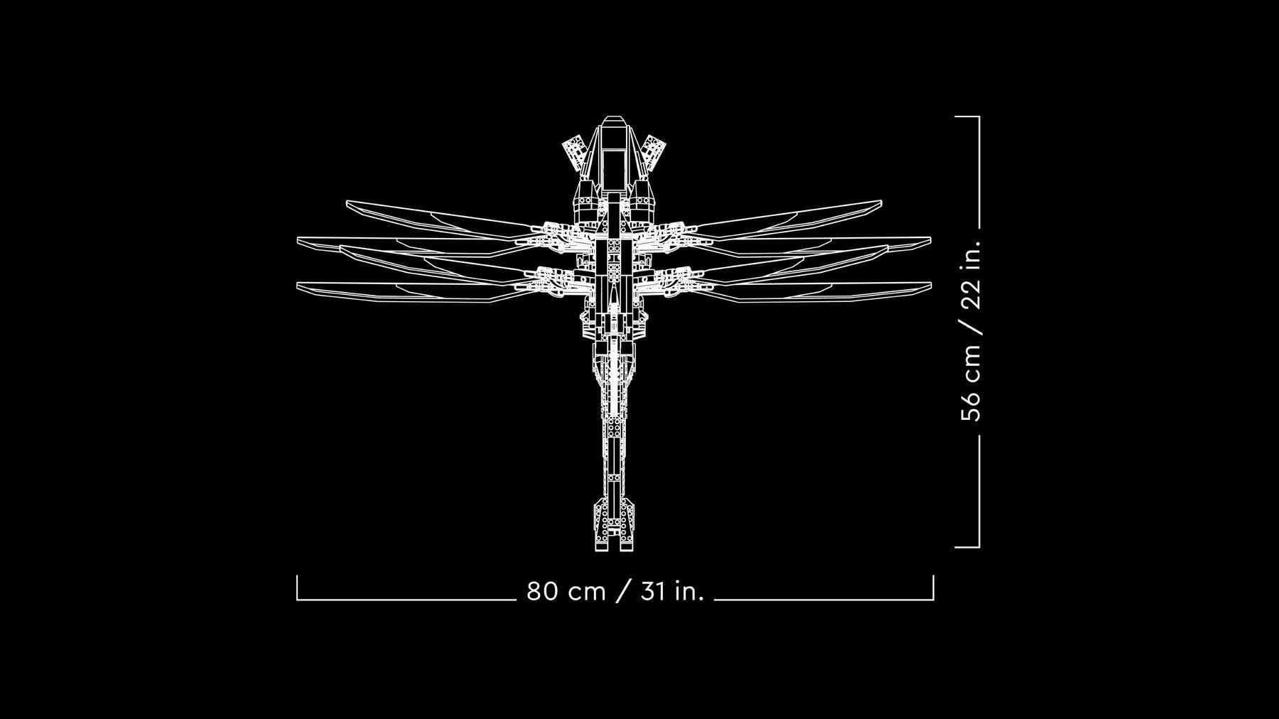 LEGO® Icons™ 10327 Duna: Atreides Royal Ornithopher