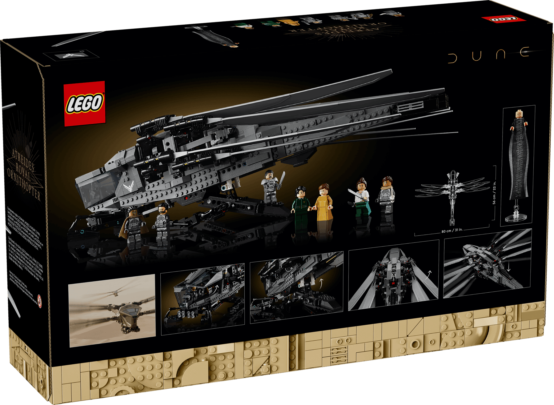 LEGO® Icons™ 10327 Duna: Atreides Royal Ornithopher