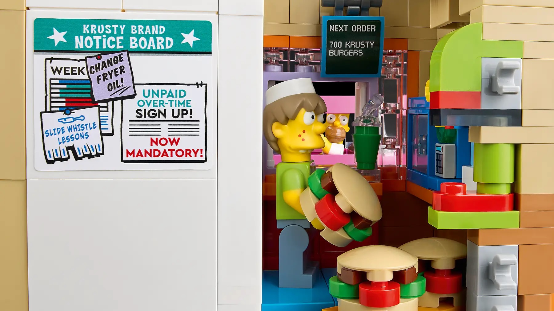 LEGO® Icons 10352 The Simpsons™ Krusty Burger