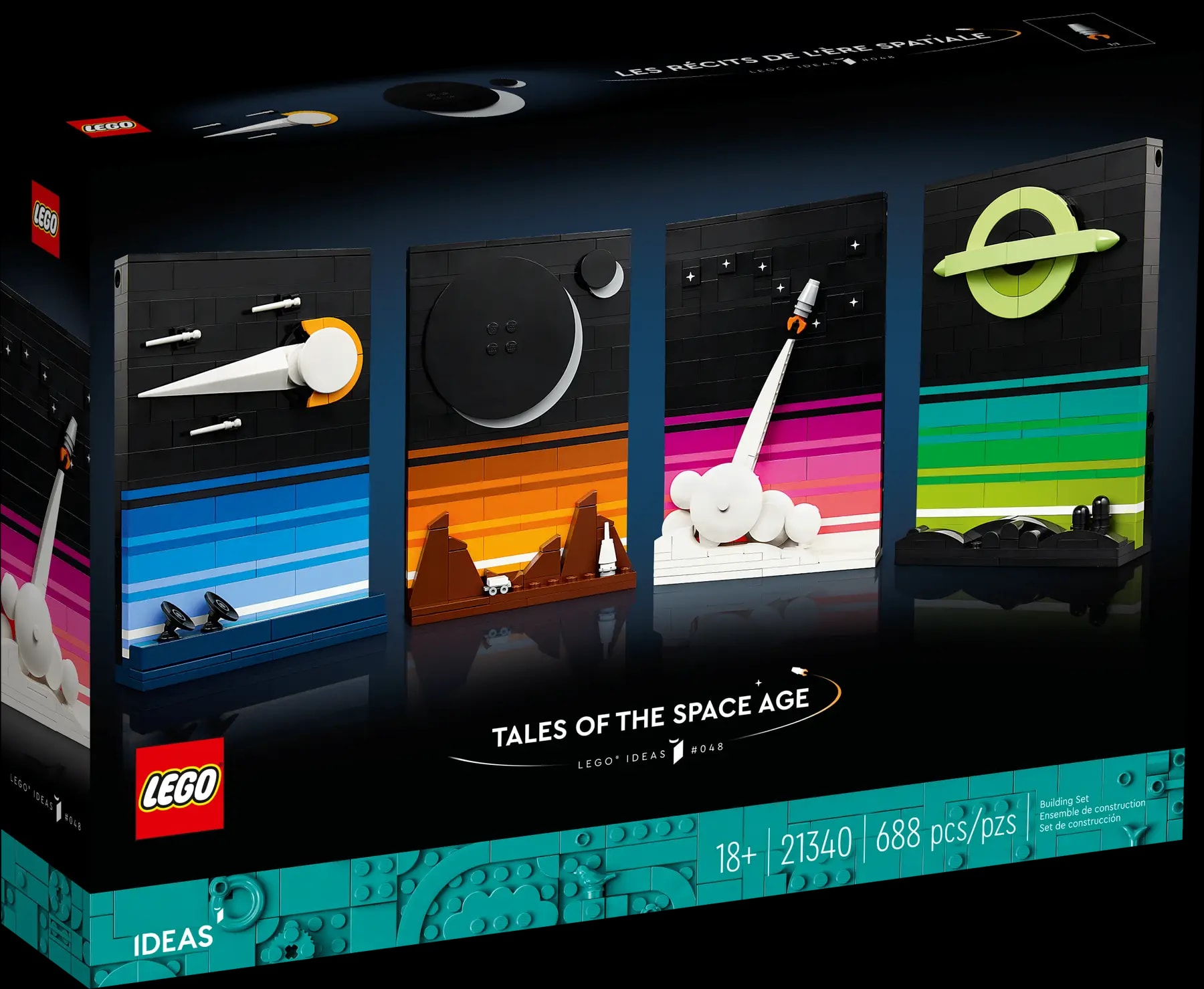 LEGO® Ideas 21340 Příběhy vesmírného věku